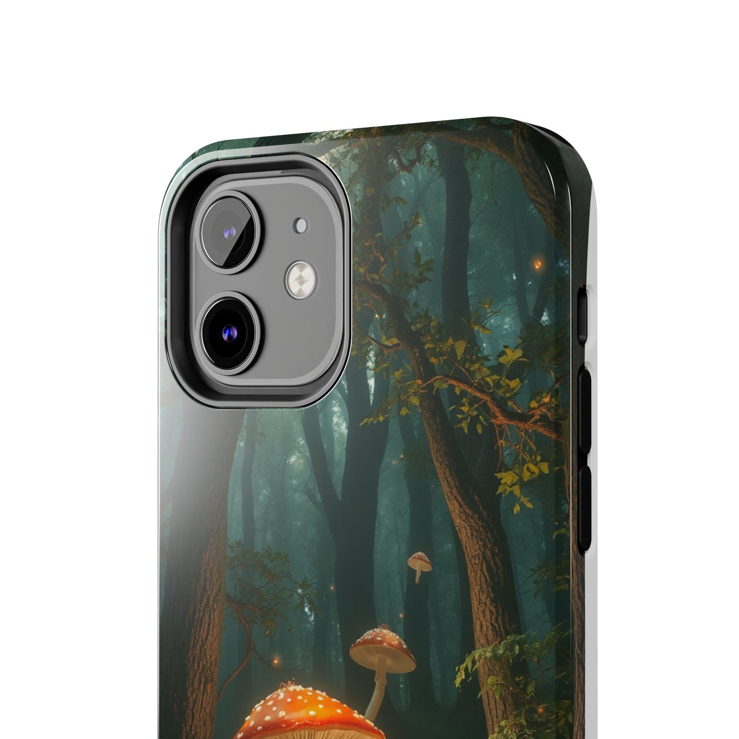 Whimsical Mushroom Tough Phone Case - Forest Fantasy Design