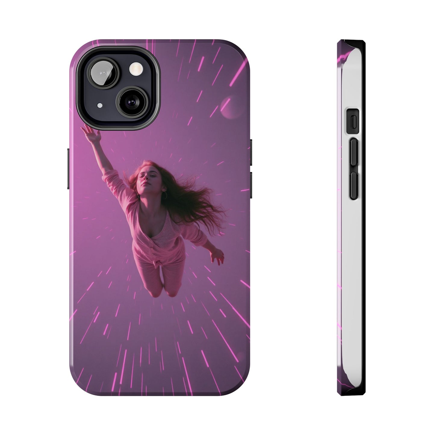 Inspirational Tough Phone Case - Cosmic Dreamer Design