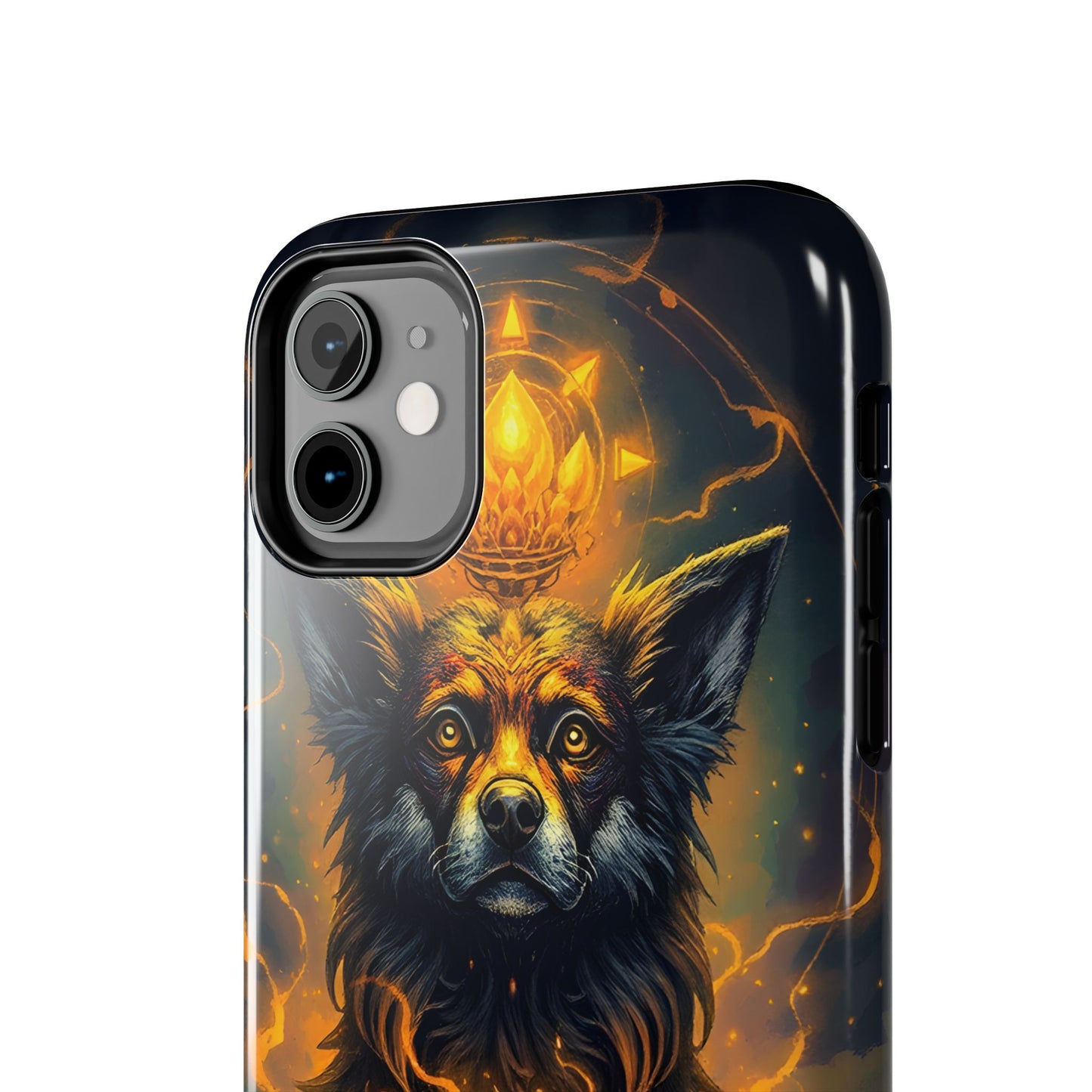 Mystical Dog of Light - Tough Phone Case - Durable Protection with Inspired Artwork - for iPhone