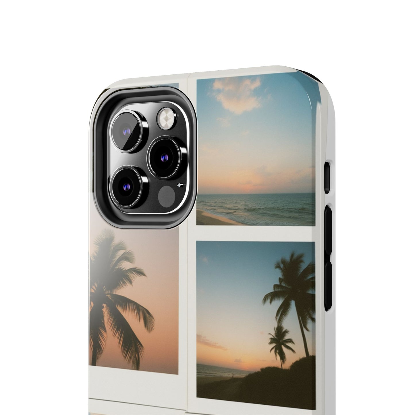 Tropical Sunset Tough Phone Case - Beach Vibes for Summer Adventures