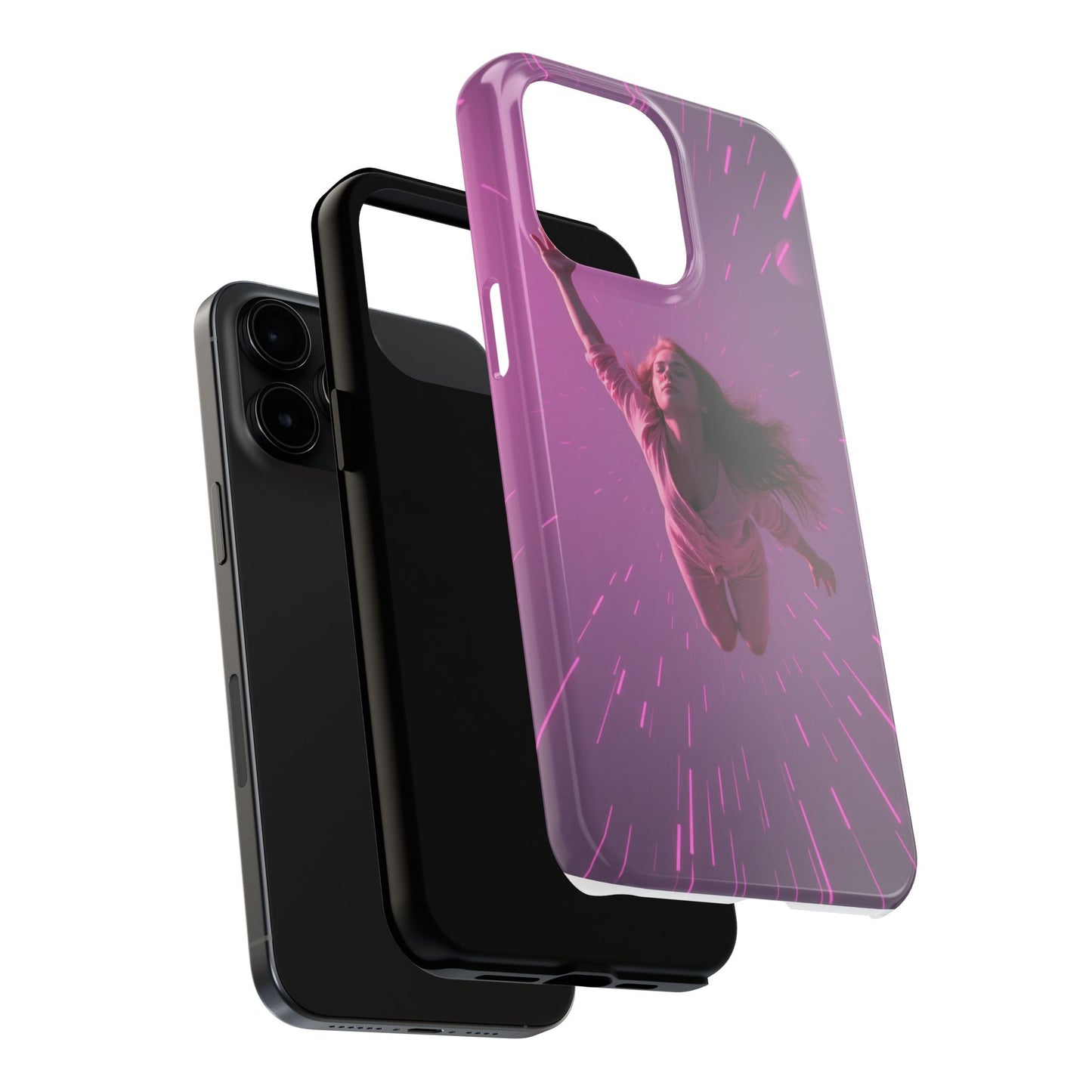 Inspirational Tough Phone Case - Cosmic Dreamer Design