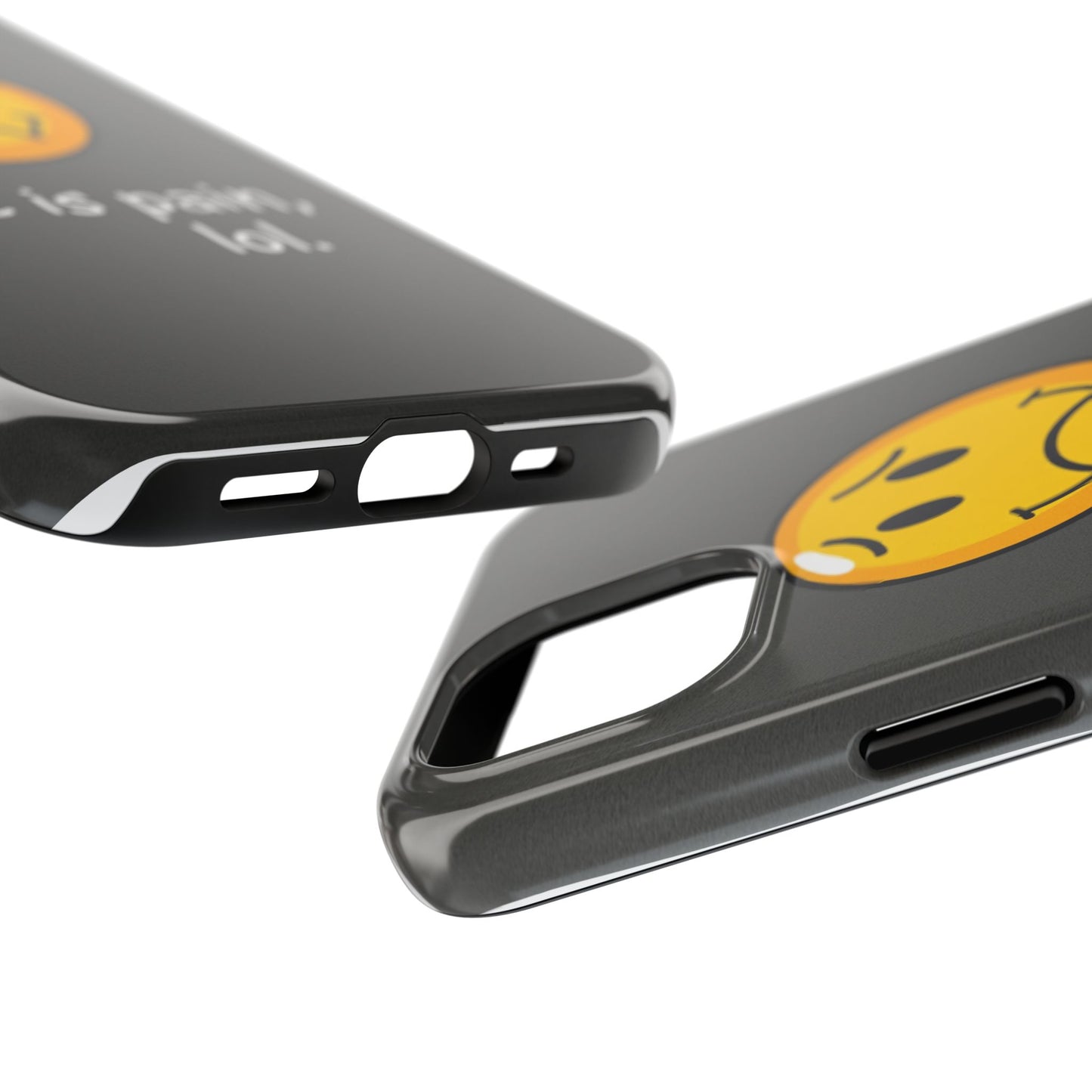 Life is Pain Tough Phone Case - Trendy Design for Smartphone Protection