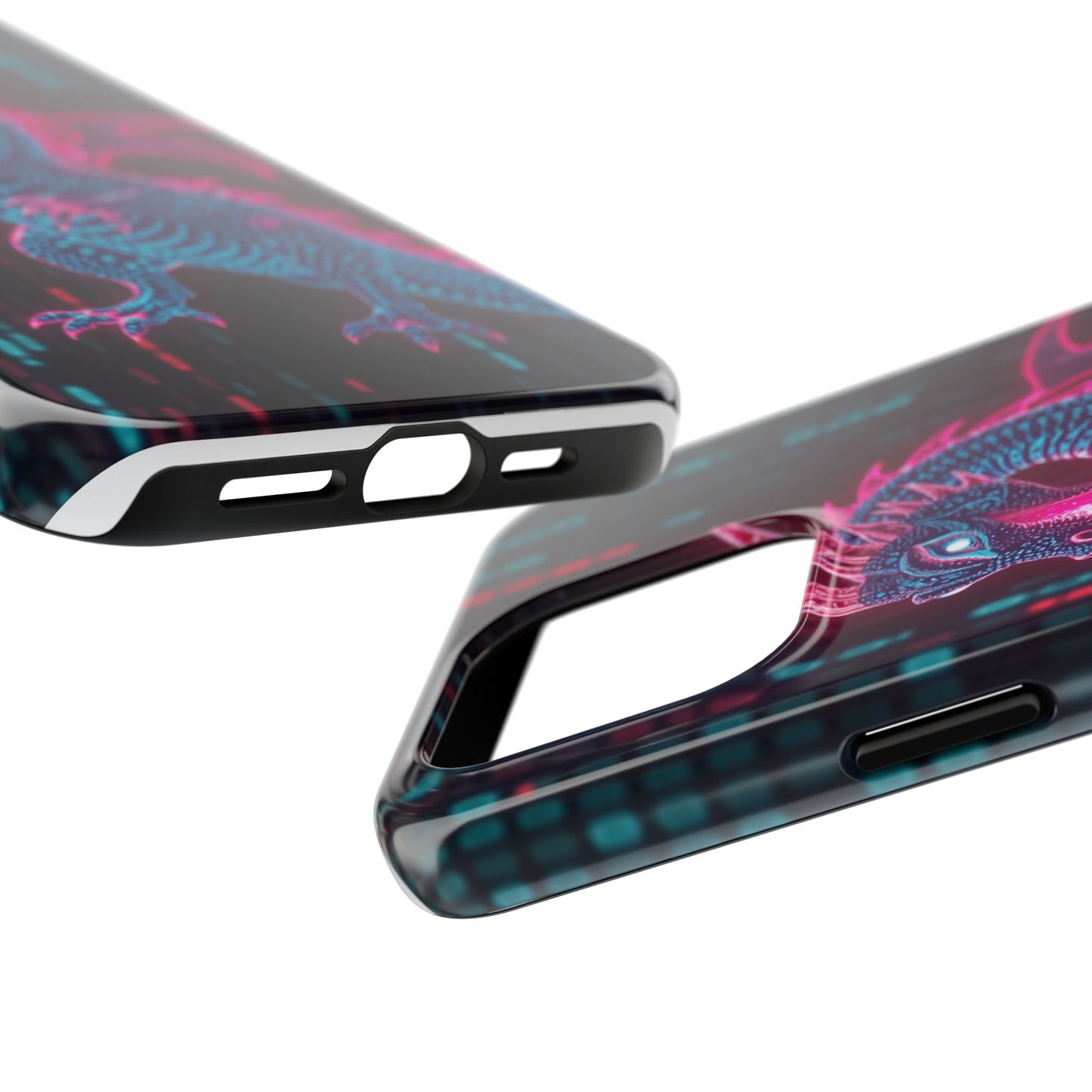 Electrifying Dragon Phone Case - Tough, Stylish Protection for Fantasy Lovers