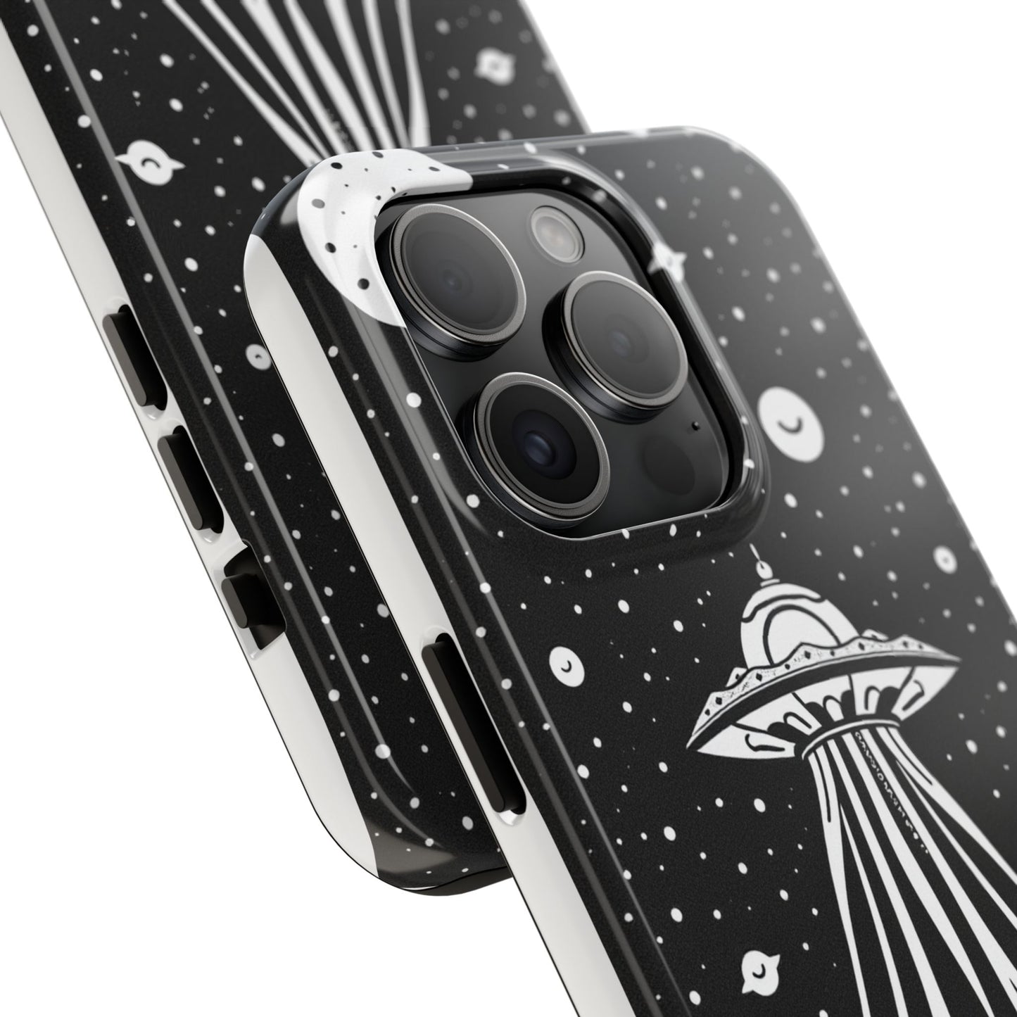 Galaxy UFO Tough Phone Case - Durable Protection with Unique Space Design