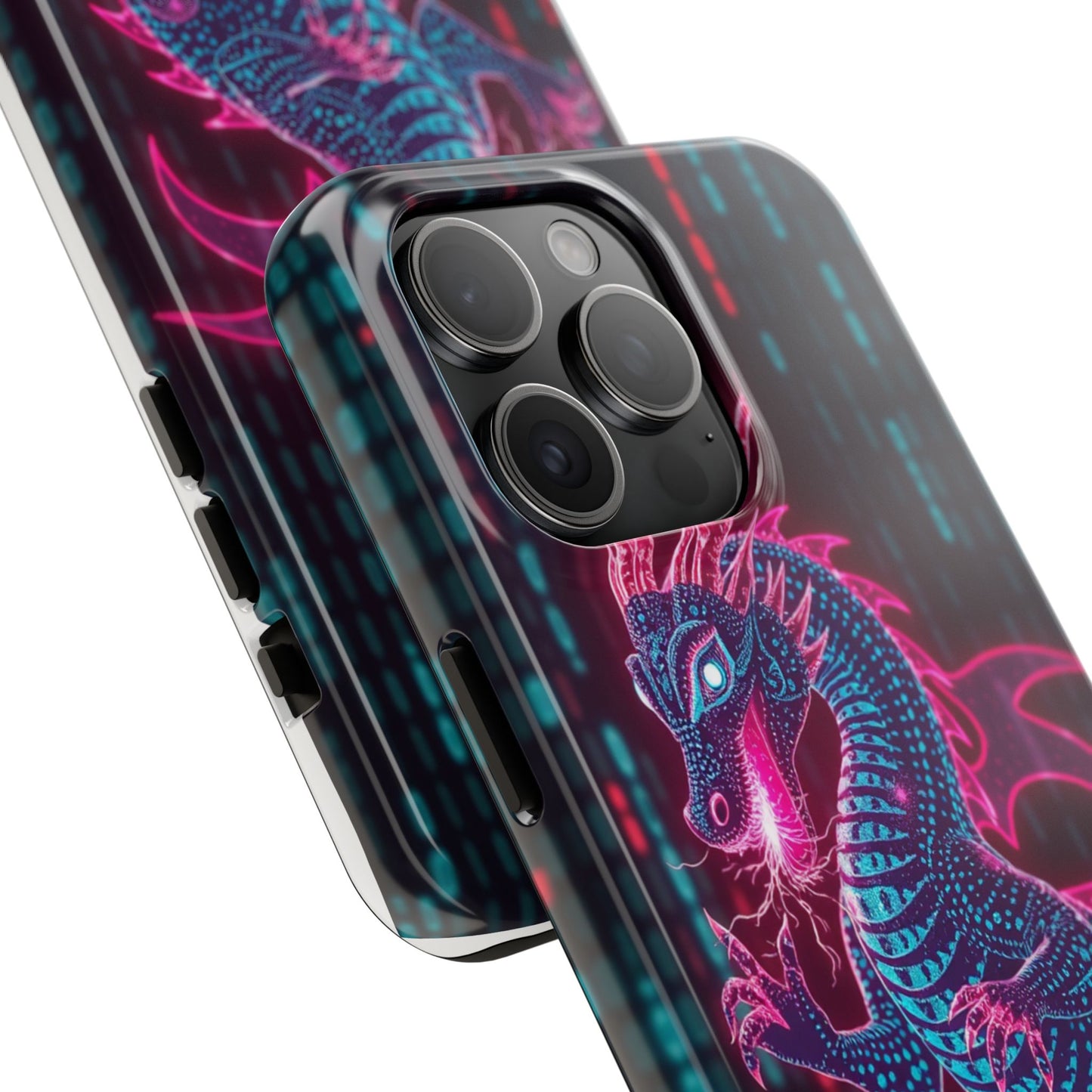 Electrifying Dragon Phone Case - Tough, Stylish Protection for Fantasy Lovers