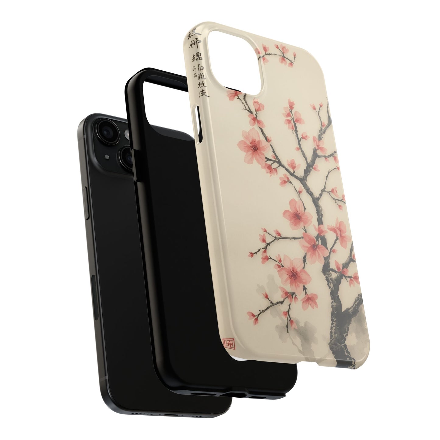 Cherry Blossom Tough Phone Case - Stylish Protection for Nature Lovers