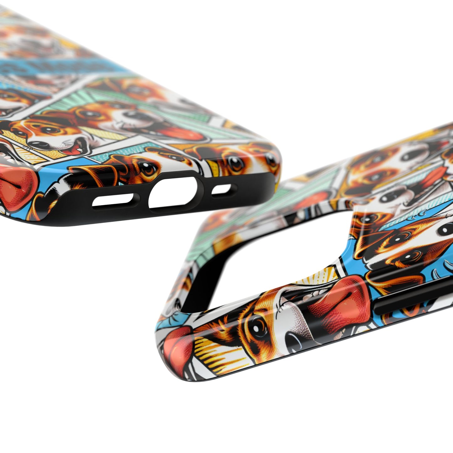 Zoomies Mode Jack Russell Tough Phone Case - Fun Dog Design Case for iPhone