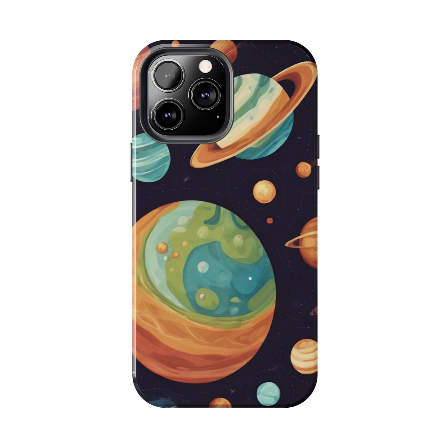 Cosmic Planet Phone Case - Durable Tough Protector for Space Lovers - for iPhone