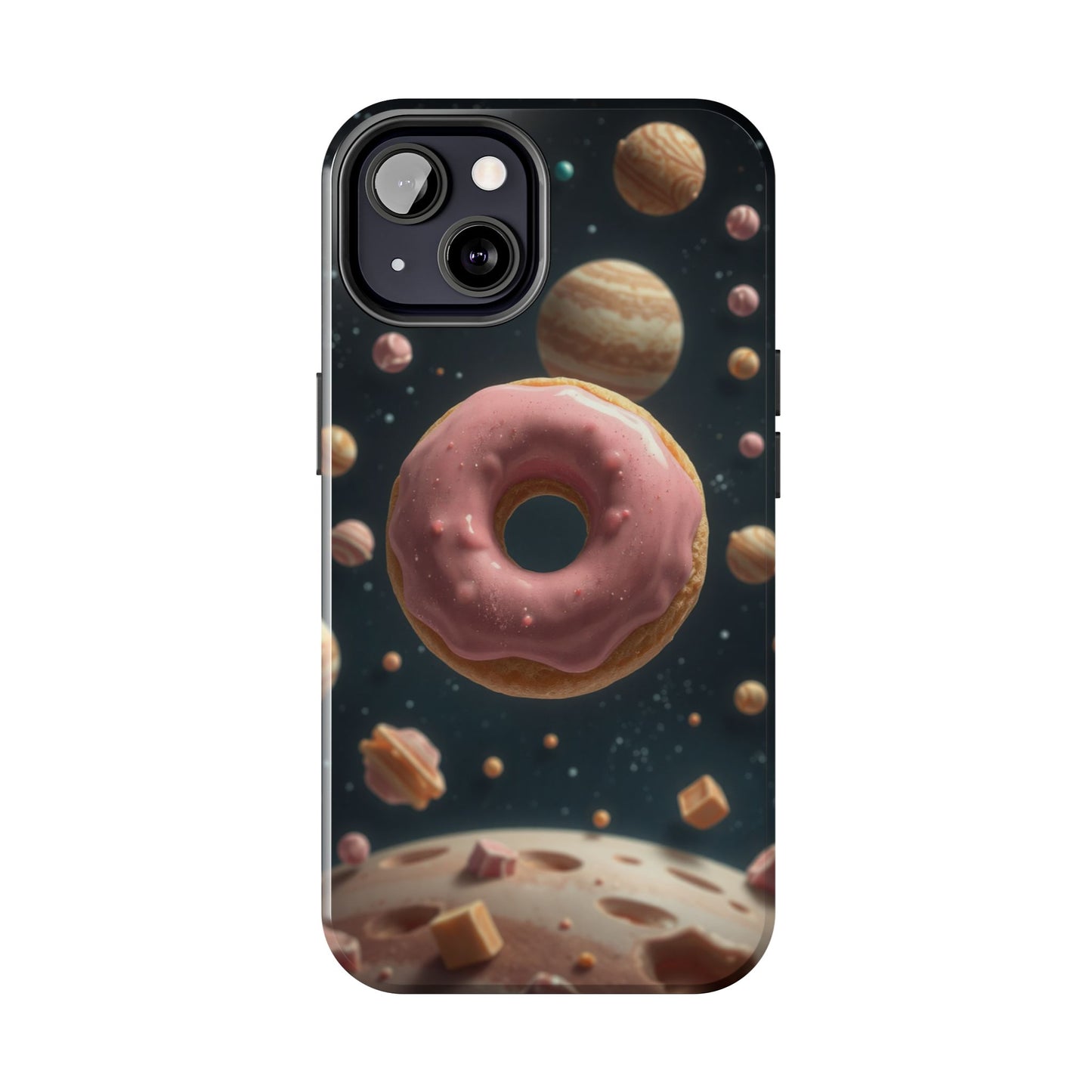 Galaxy Donut Tough Phone Case - Durable & Stylish Protective Cover