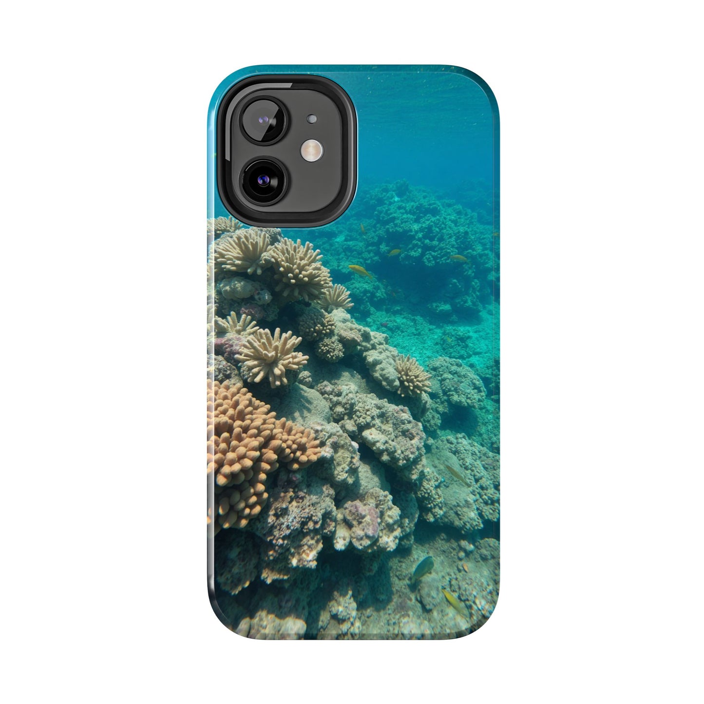 Coral Reef Tough Phone Case - Ocean Vibes Protection for Adventure Lovers