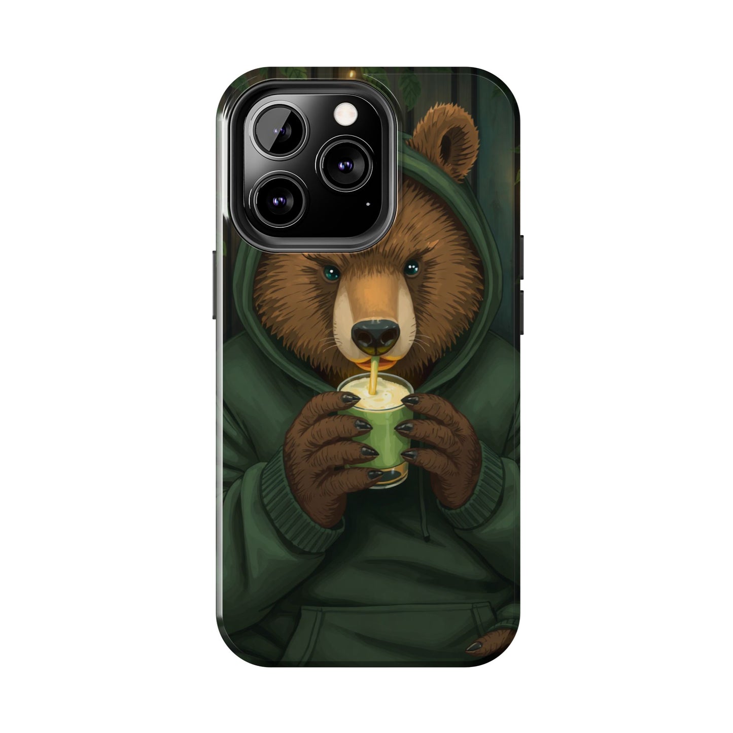 Cute Bear Phone Case – Tough and Stylish Protection for Animal Lovers