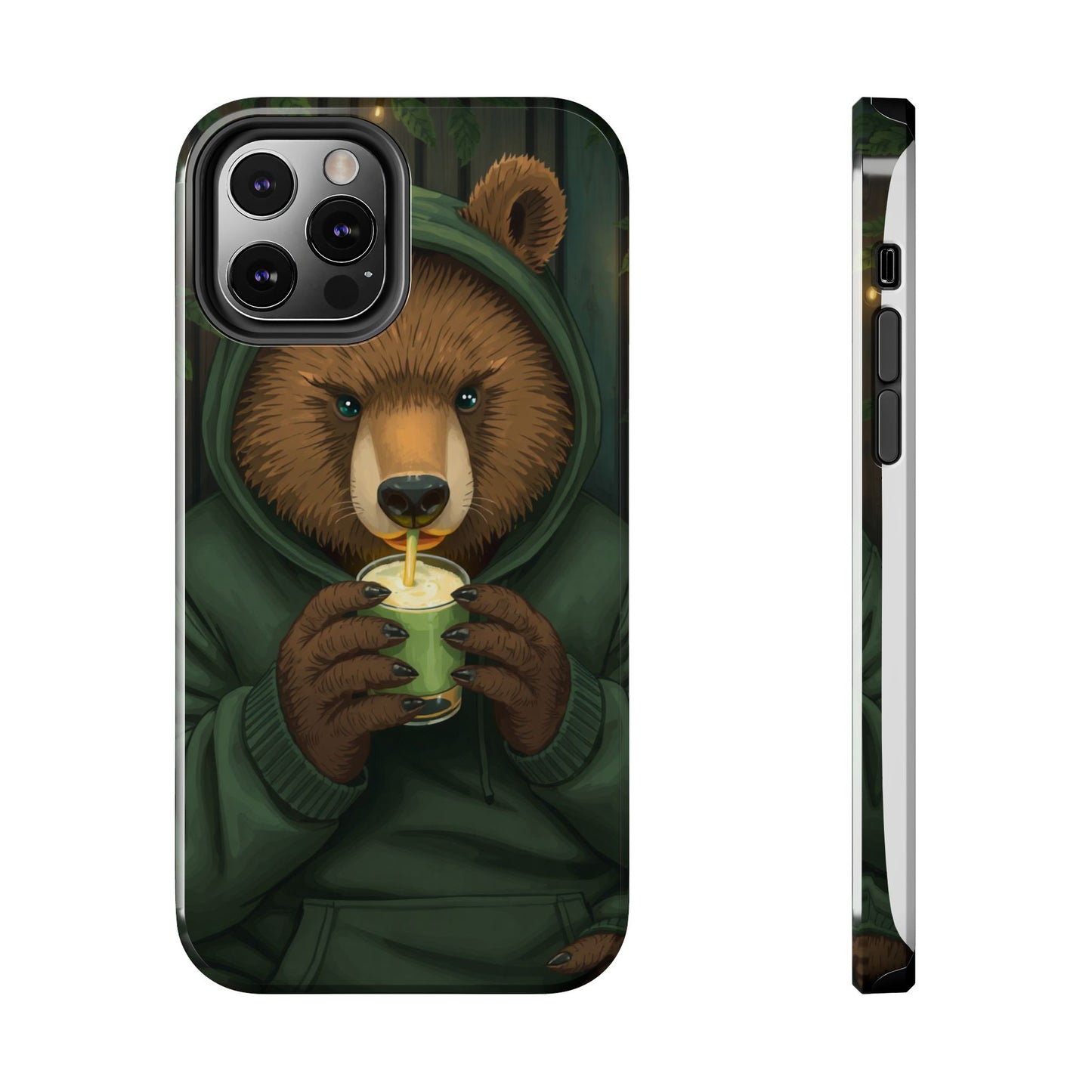 Cute Bear Phone Case – Tough and Stylish Protection for Animal Lovers