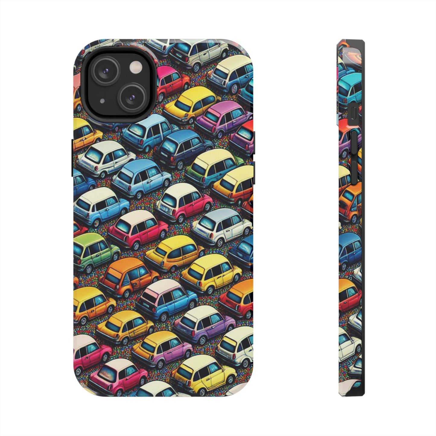 Car Phone Case - City Traffic Pattern Design - for iPhone
