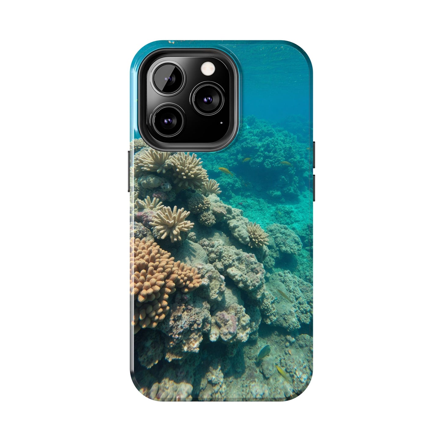 Coral Reef Tough Phone Case - Ocean Vibes Protection for Adventure Lovers