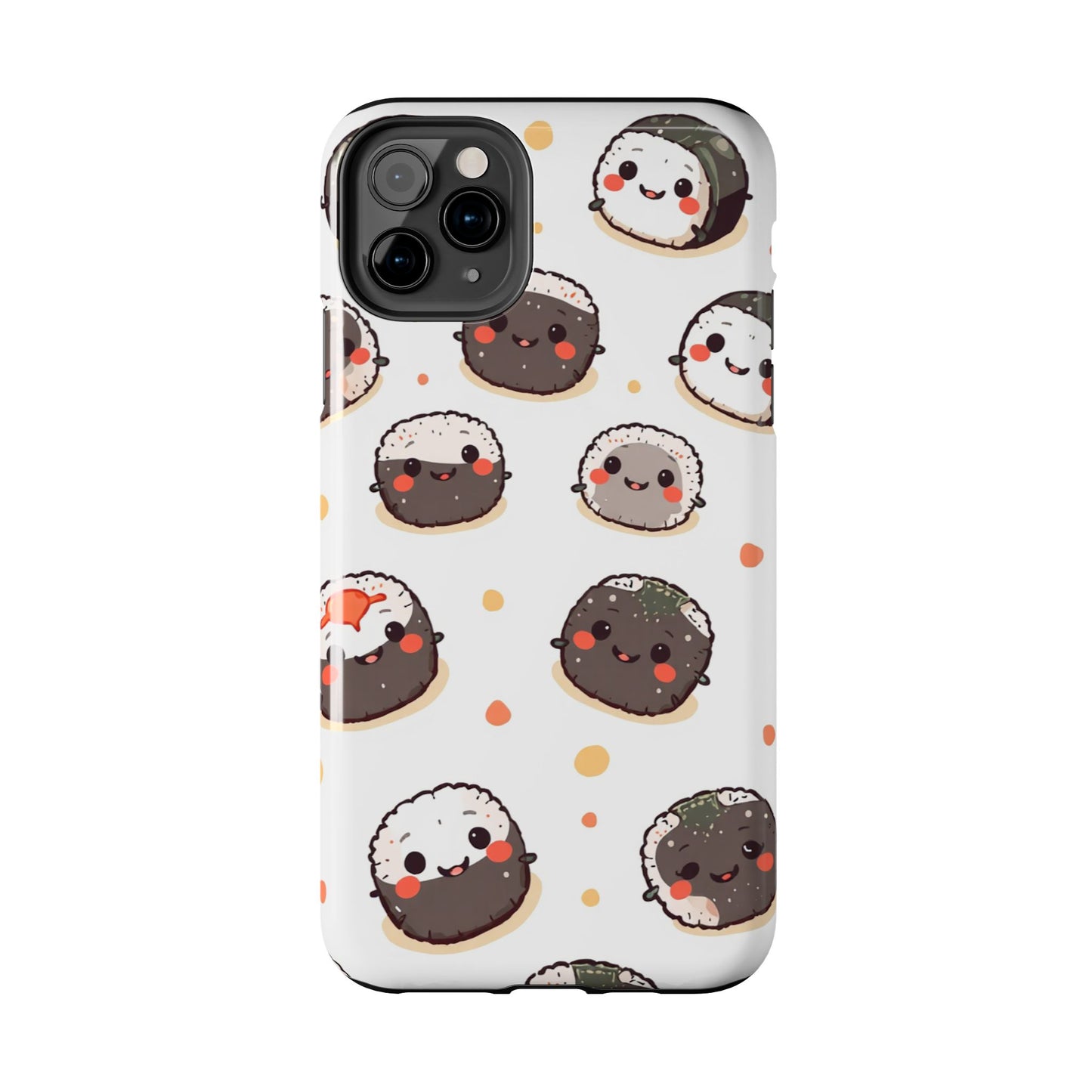 Cute Sushi Tough Phone Case - Kawaii Design for Food Lovers
