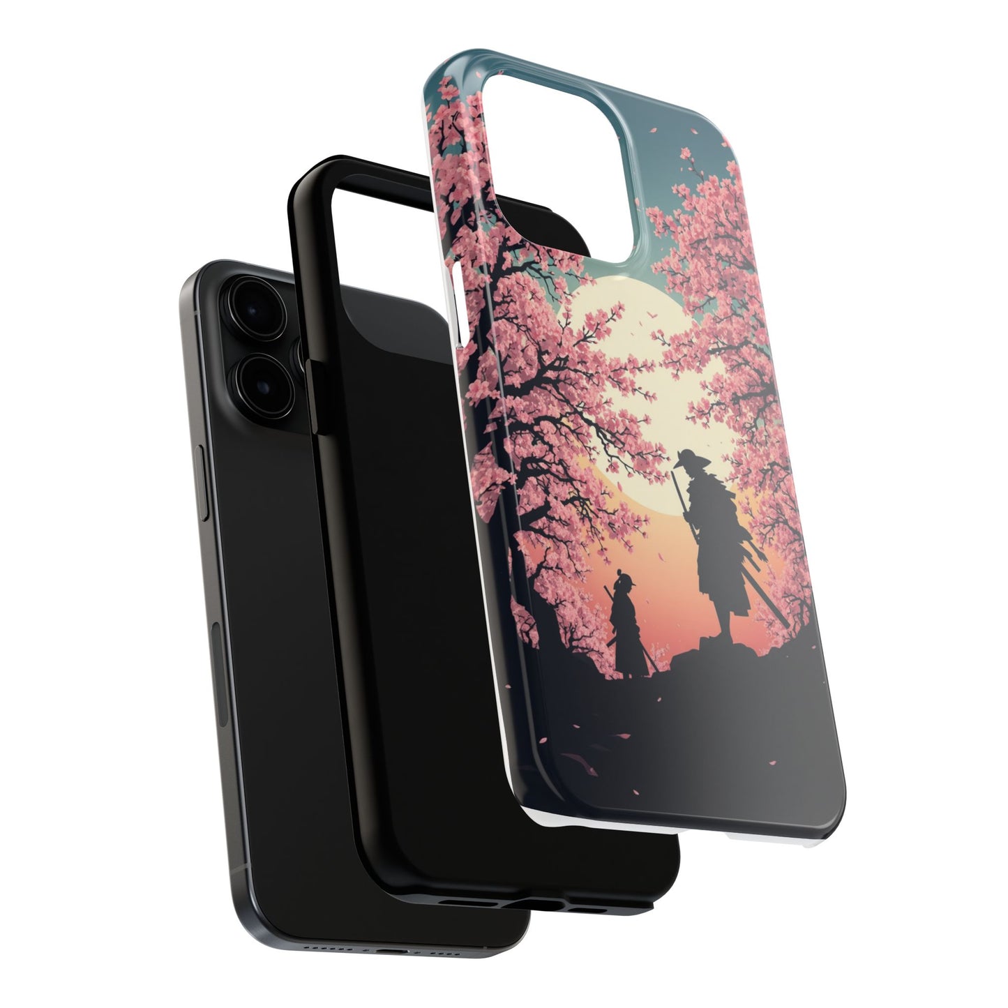 Cherry Blossom Samurai Tough Phone Case