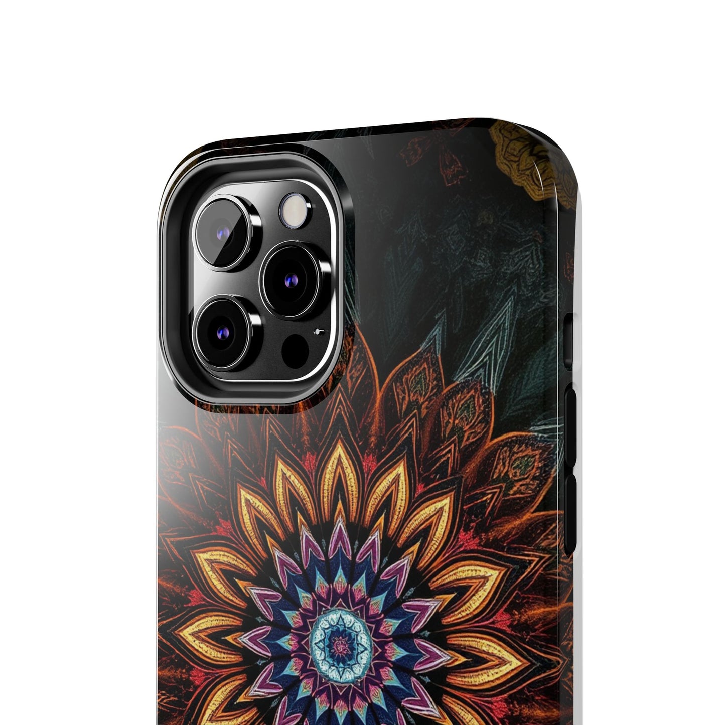 Mystic Mandala Tough Phone Case - Durable Protection with Artistic Design - for iPhone