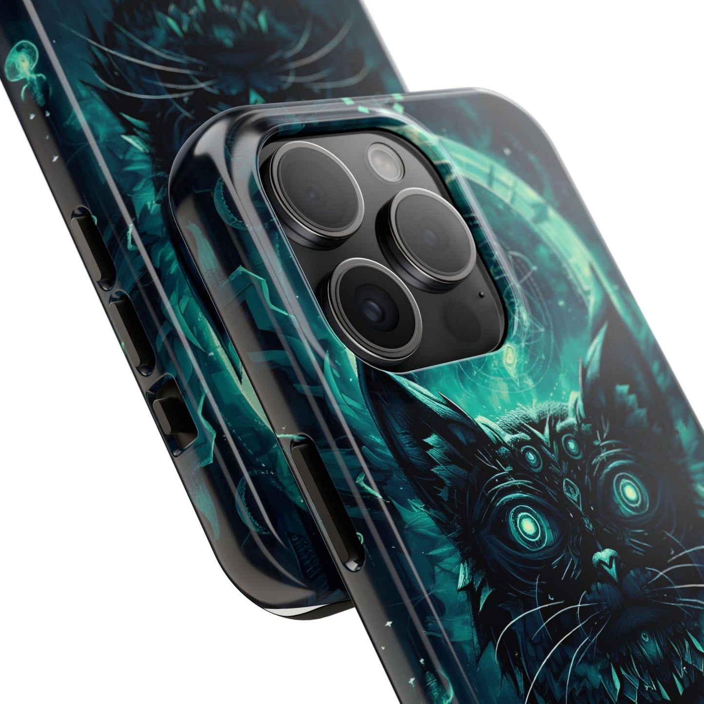 Mystical Dark Cat Phone Case - Tough Protective Cover for Cat Lovers - for iPhone