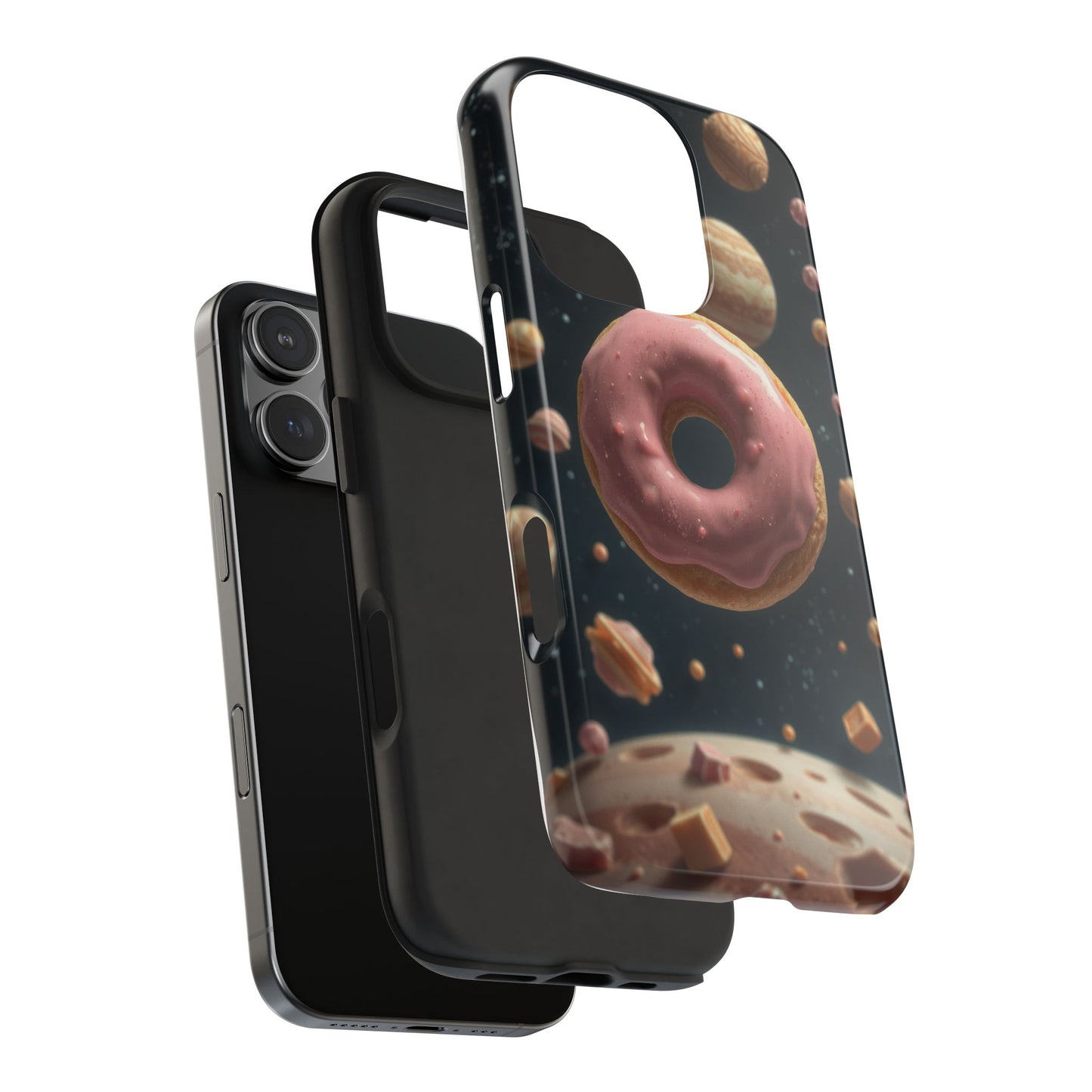 Galaxy Donut Tough Phone Case - Durable & Stylish Protective Cover