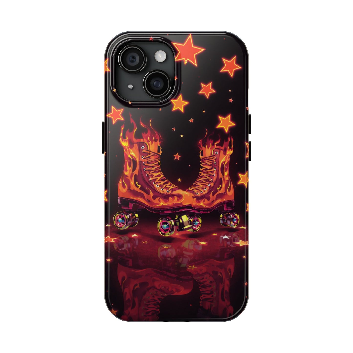 Retro Roller Skates Tough Phone Case - Stylish & Durable