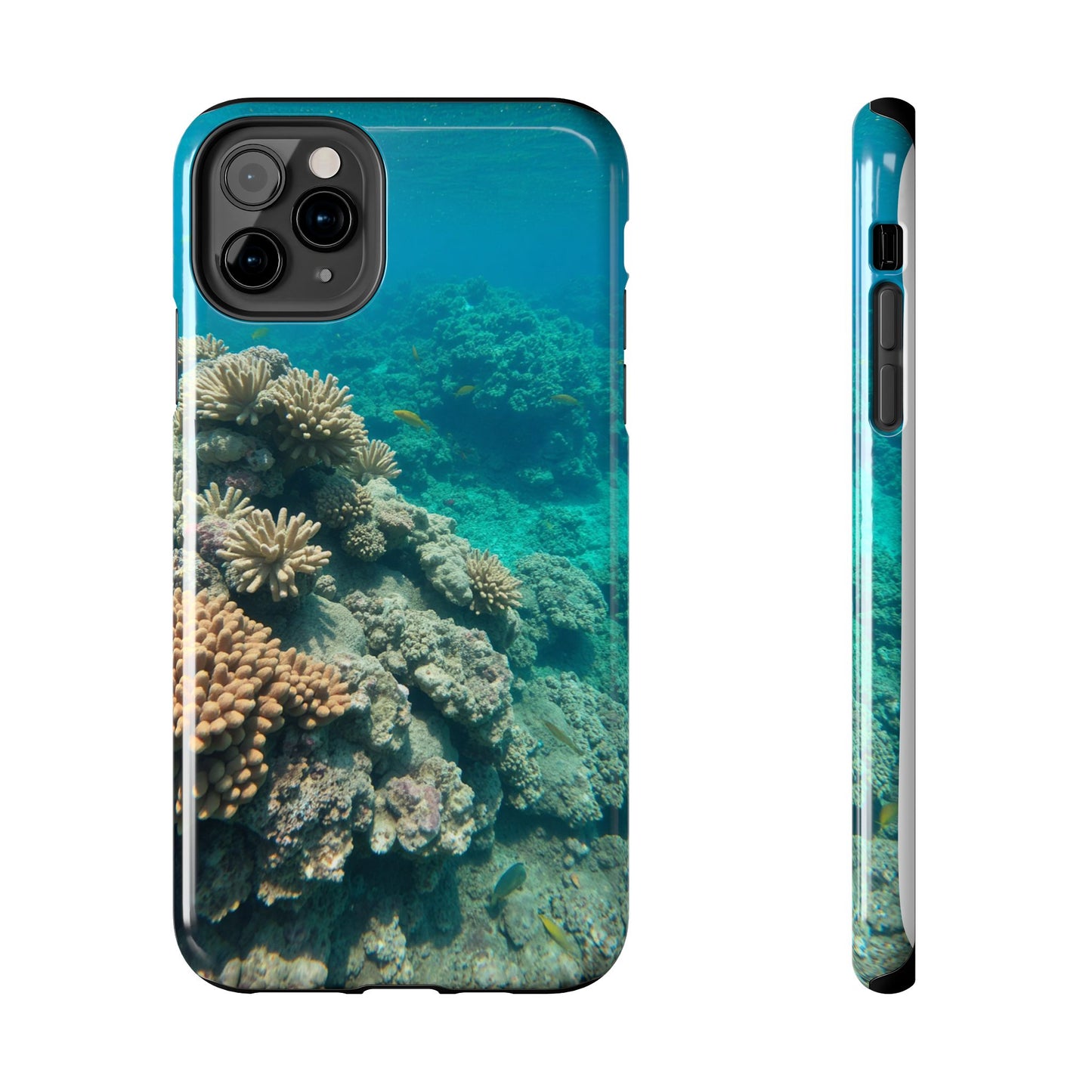 Coral Reef Tough Phone Case - Ocean Vibes Protection for Adventure Lovers