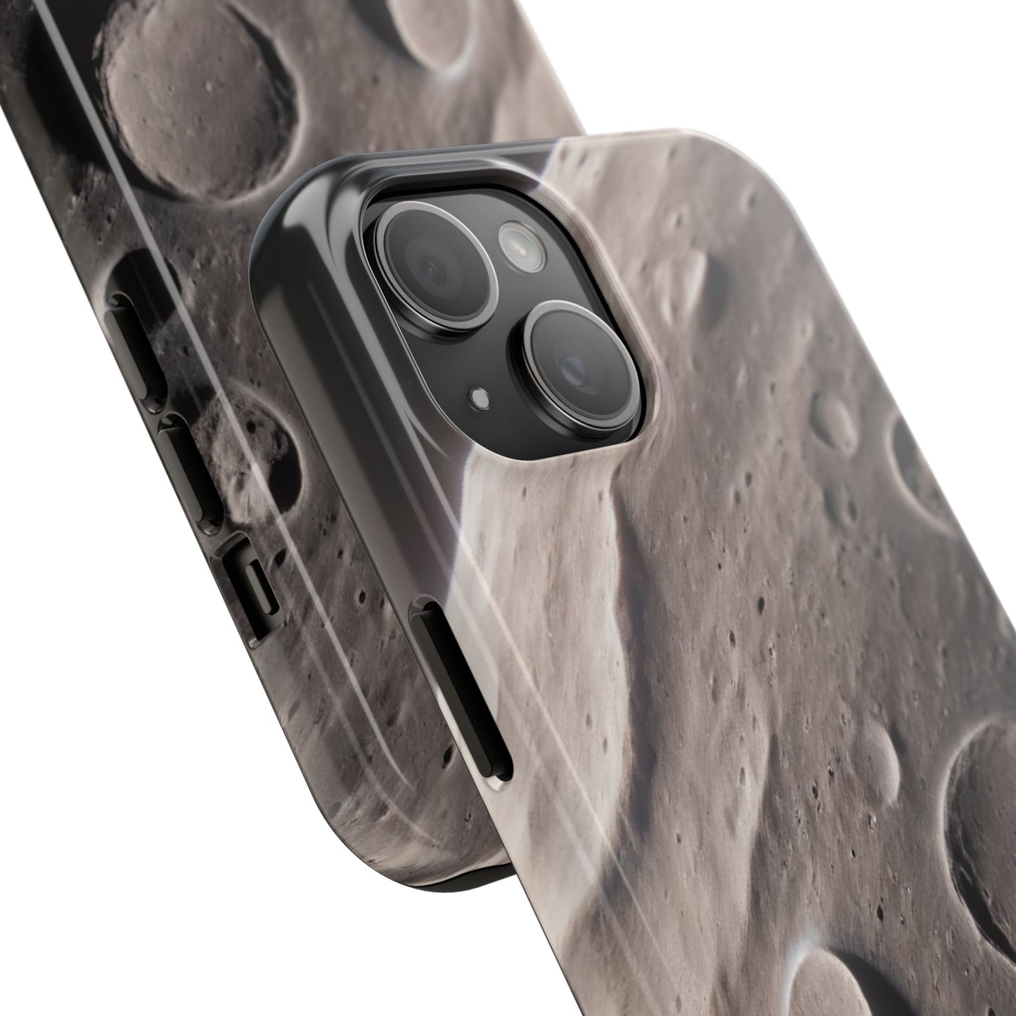 Celestial Moon Surface Tough Phone Case | Durable Space-Themed Design - for iPhone