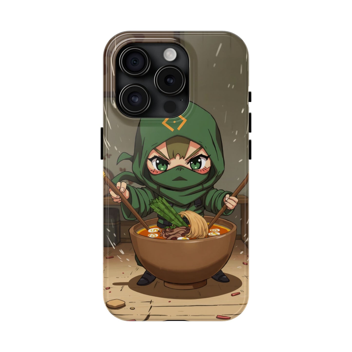 Ninja Chef Tough Phone Case - Fun & Durable Design for Foodies