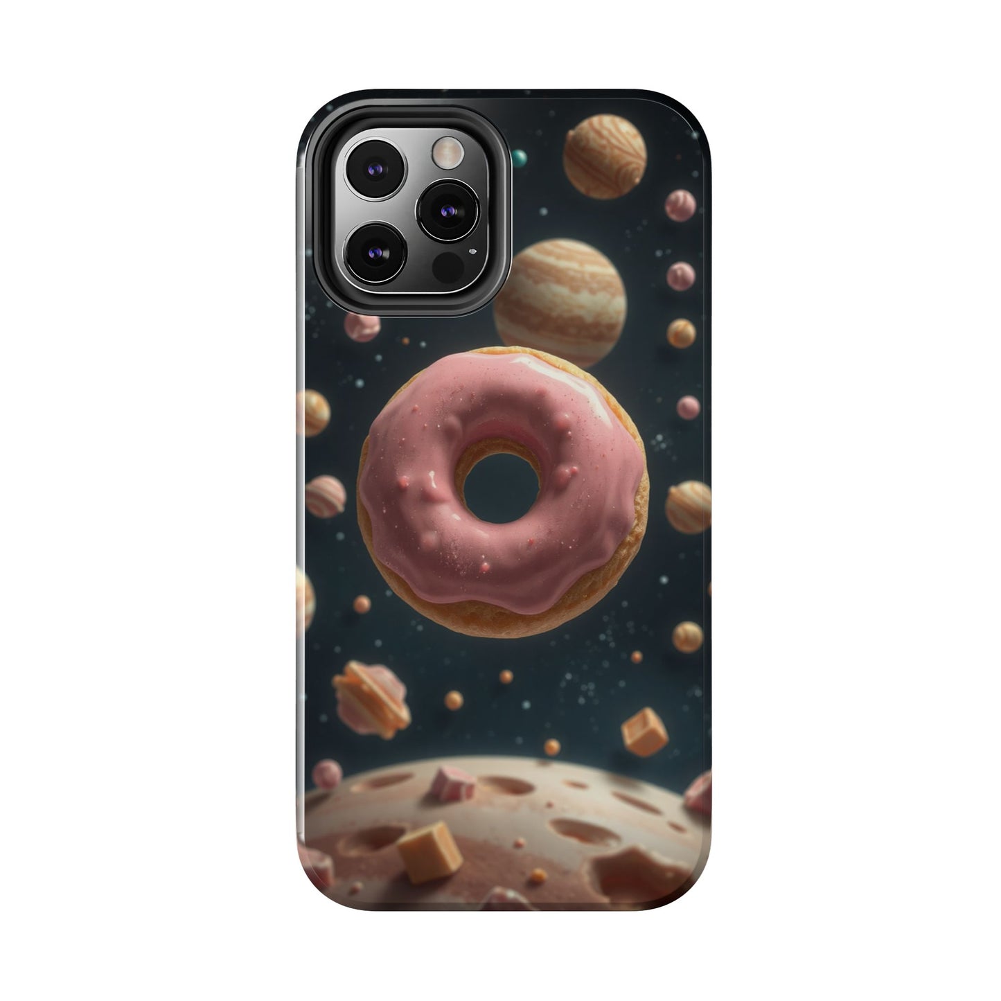 Galaxy Donut Tough Phone Case - Durable & Stylish Protective Cover