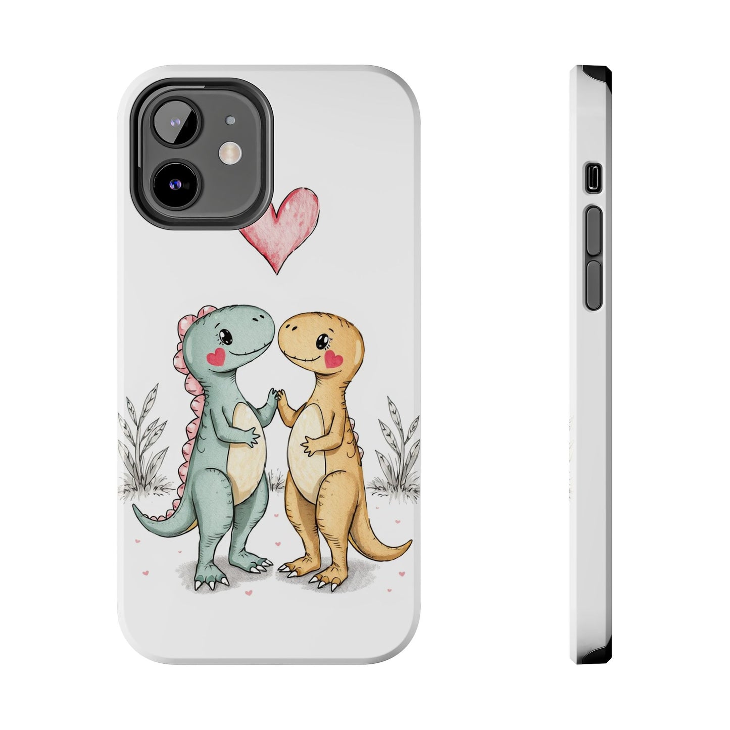 Dino Couples - Tough Phone Case for iPhone