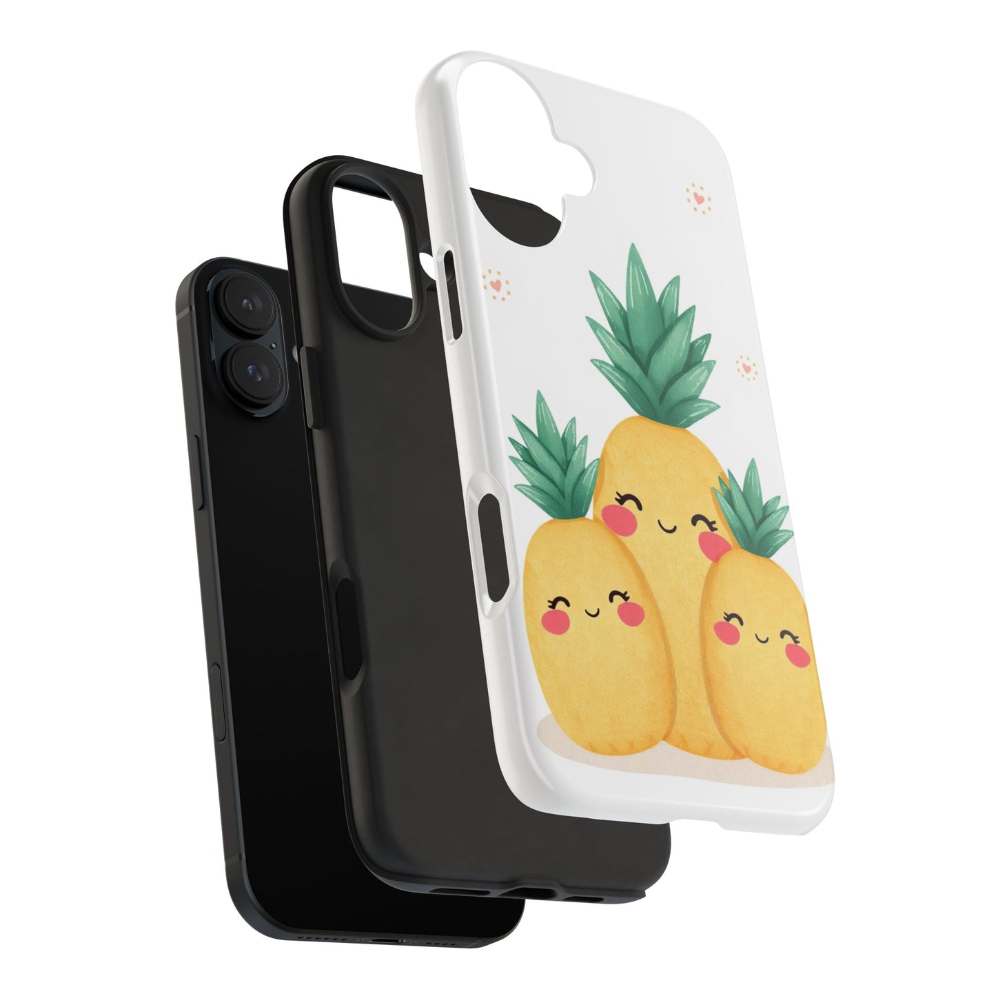 Cute Pineapple Tough Phone Cases | Fun Gift for Pineapple Lovers | Summer Vibes | Durable Phone Protection | Quirky Phone Accessory