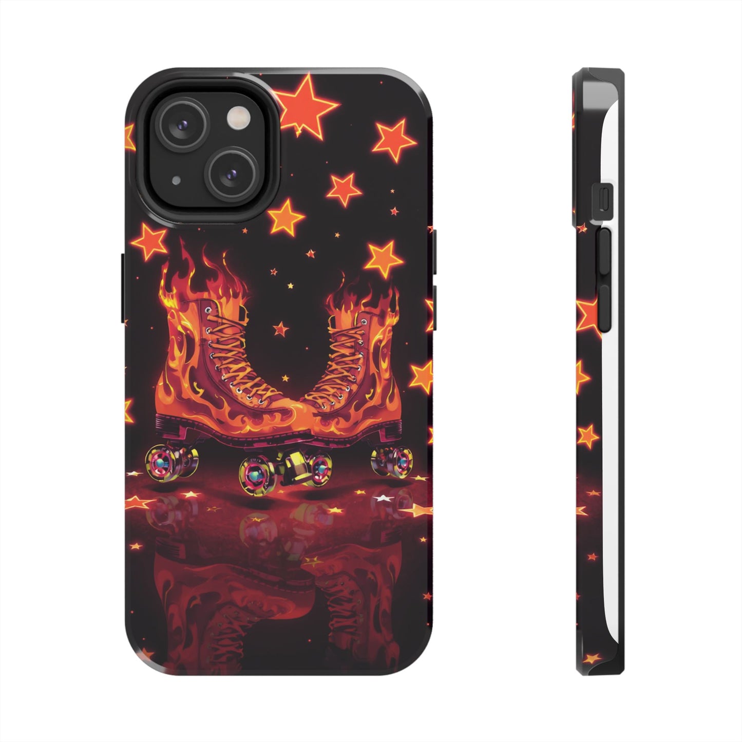 Retro Roller Skates Tough Phone Case - Stylish & Durable