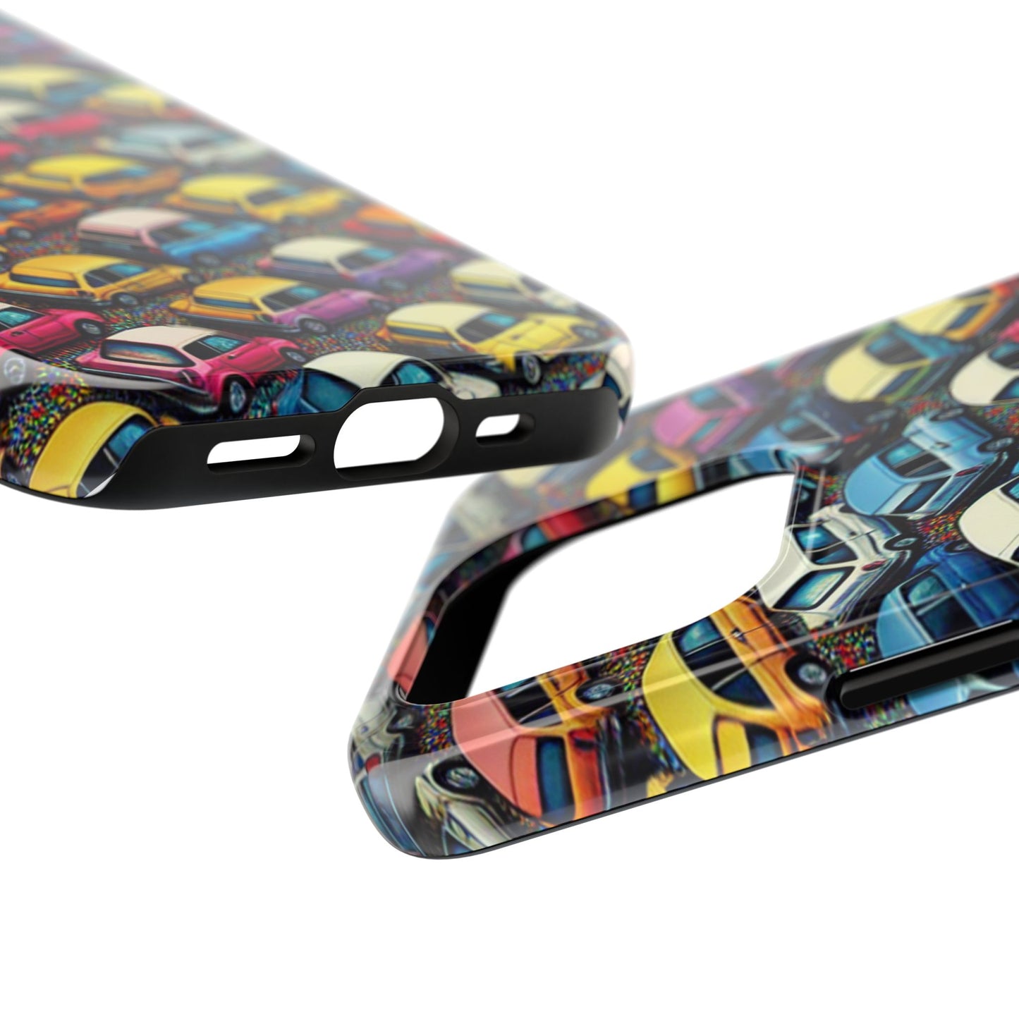 Car Phone Case - City Traffic Pattern Design - for iPhone