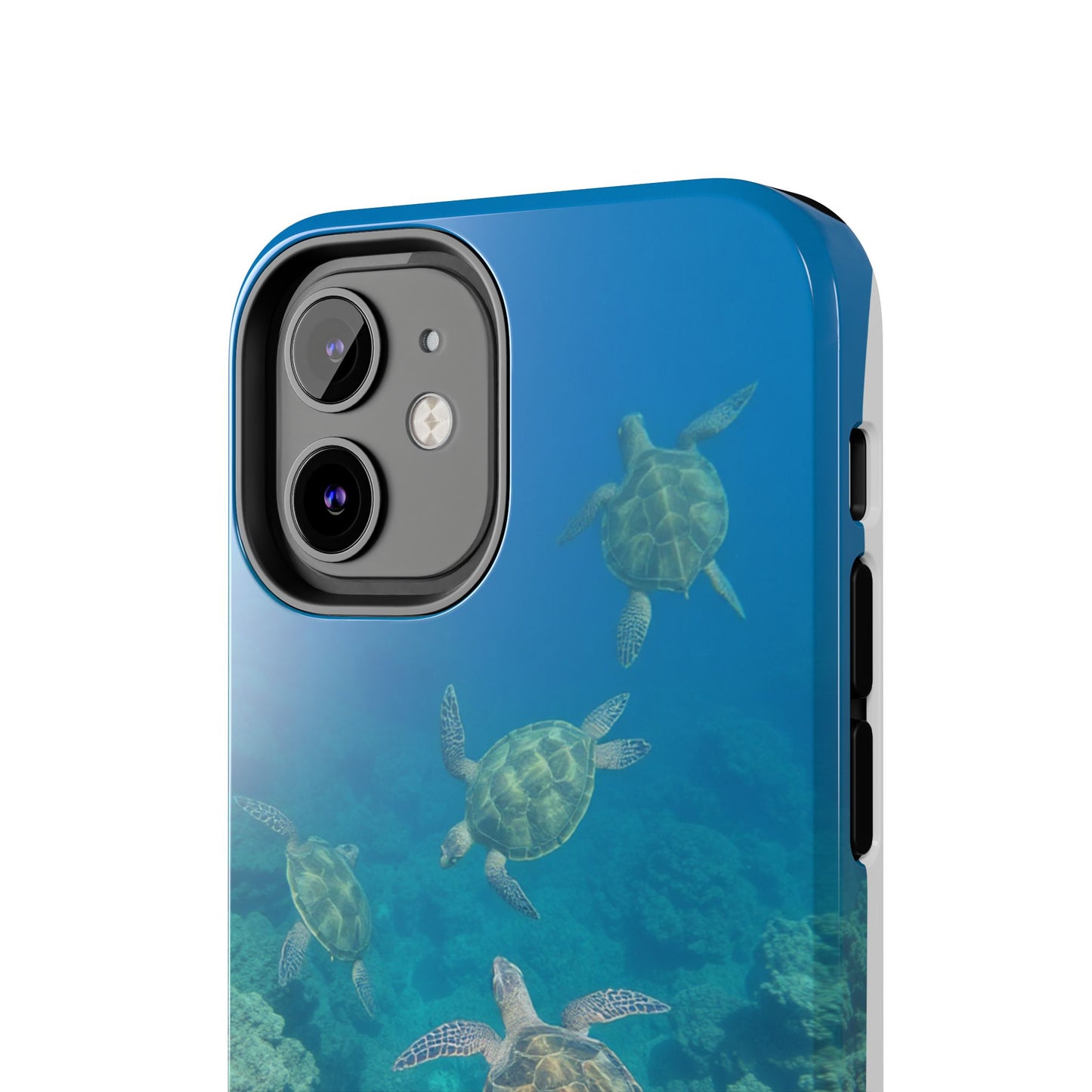Ocean Turtle Tough Phone Cases - Durable Protection with Marine Art