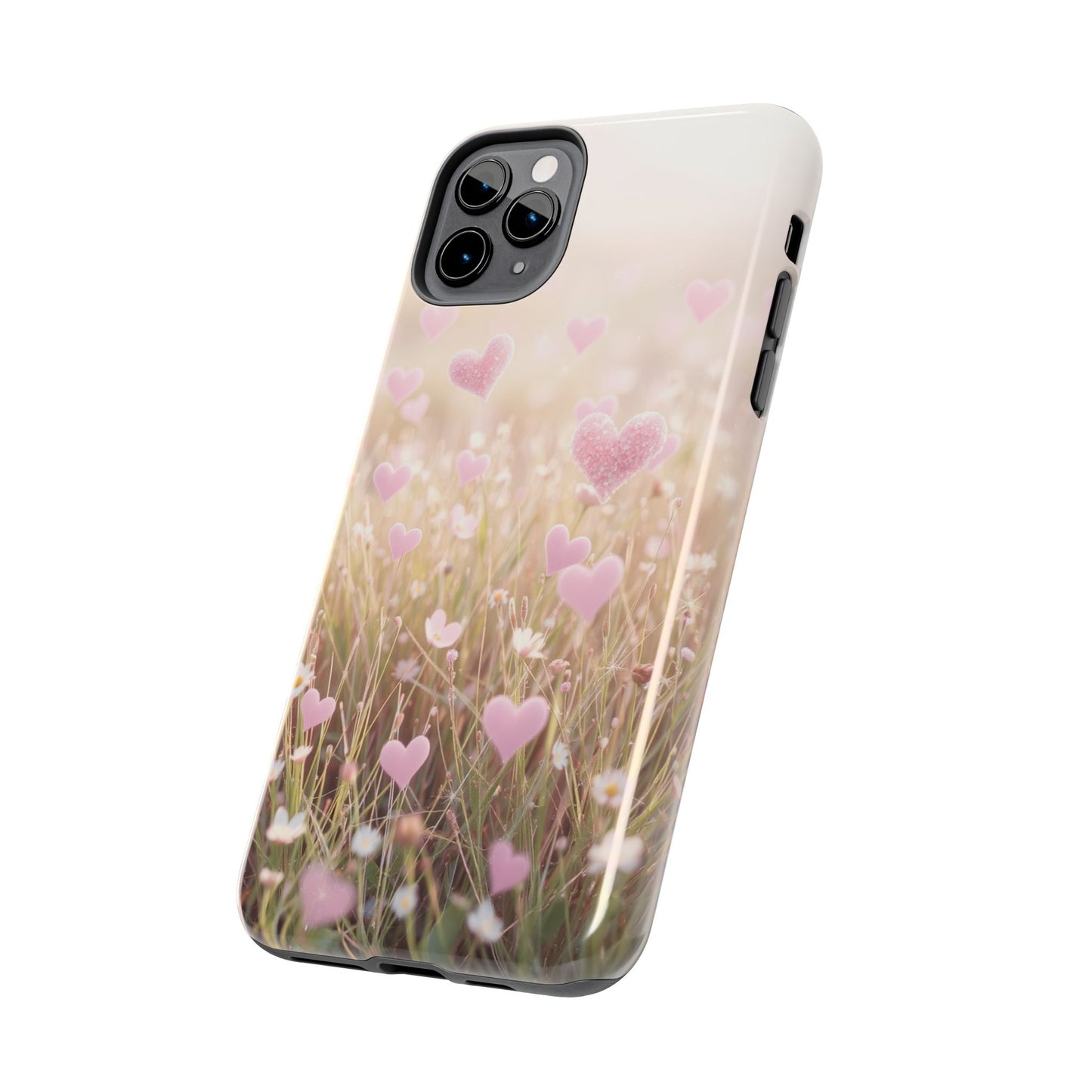 Romantic Hearts Tough Phone Case - Perfect for Lovers and Celebrations