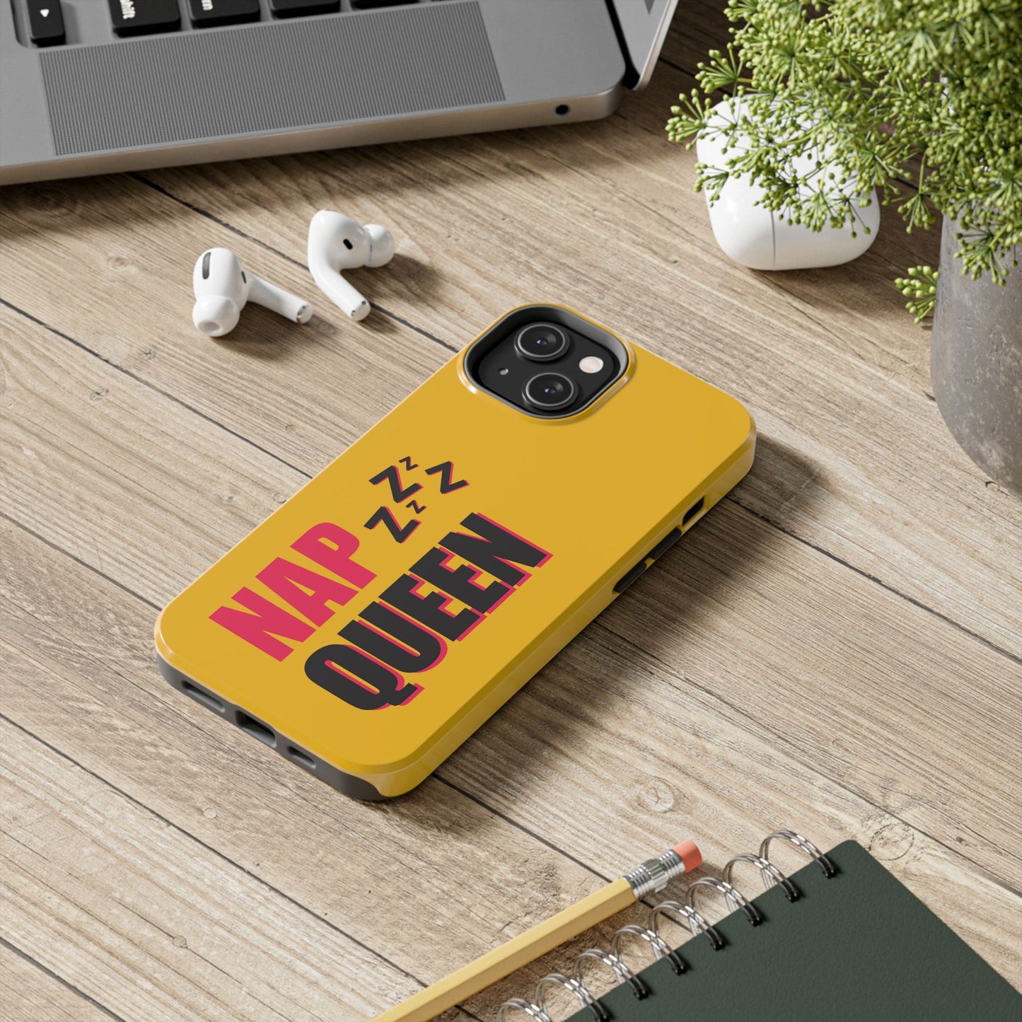 Nap Queen Tough Phone Case - Sleep Lovers Favorite - for iPhone
