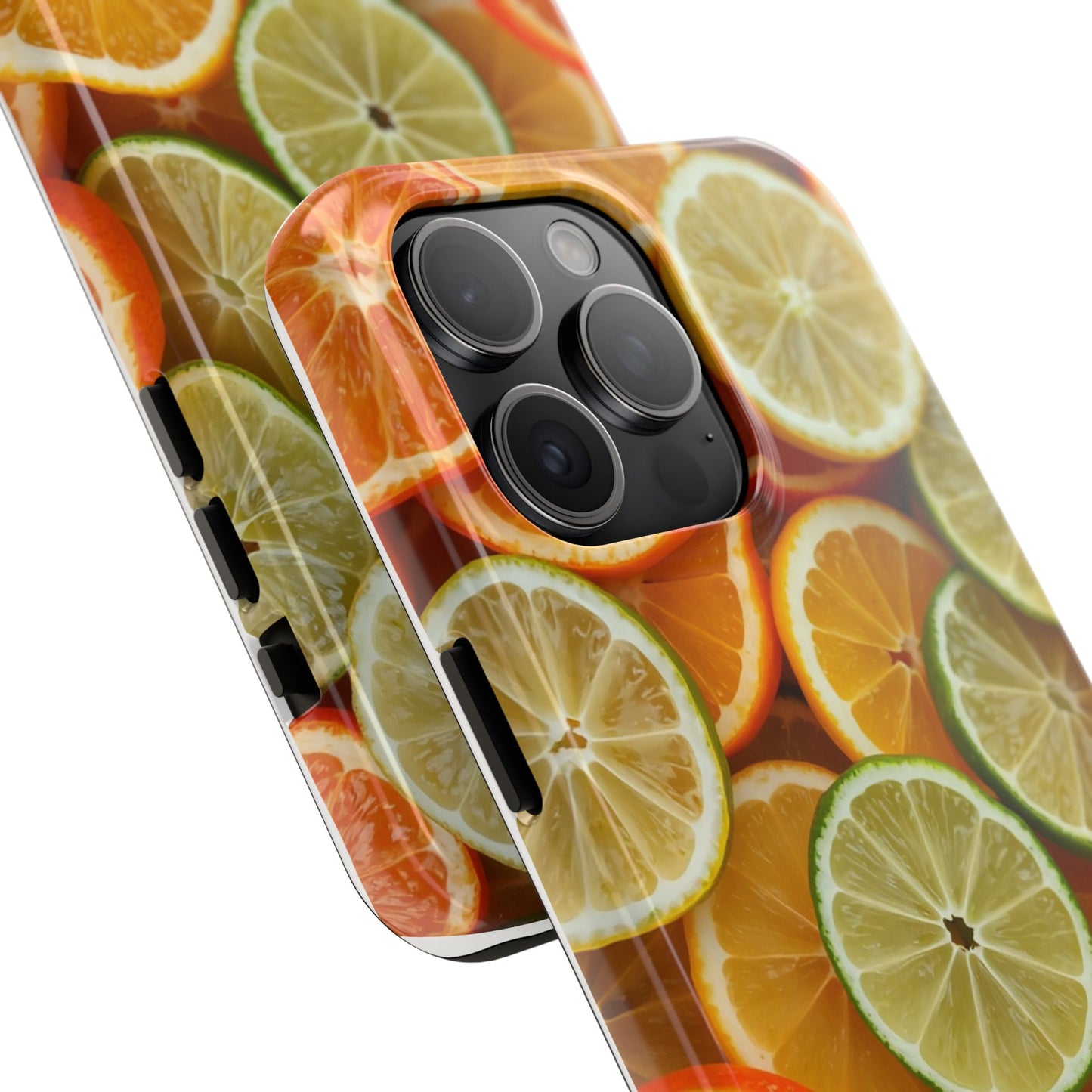 Citrus Slice Tough Phone Case – Vibrant Fruit Design for Summer Fun