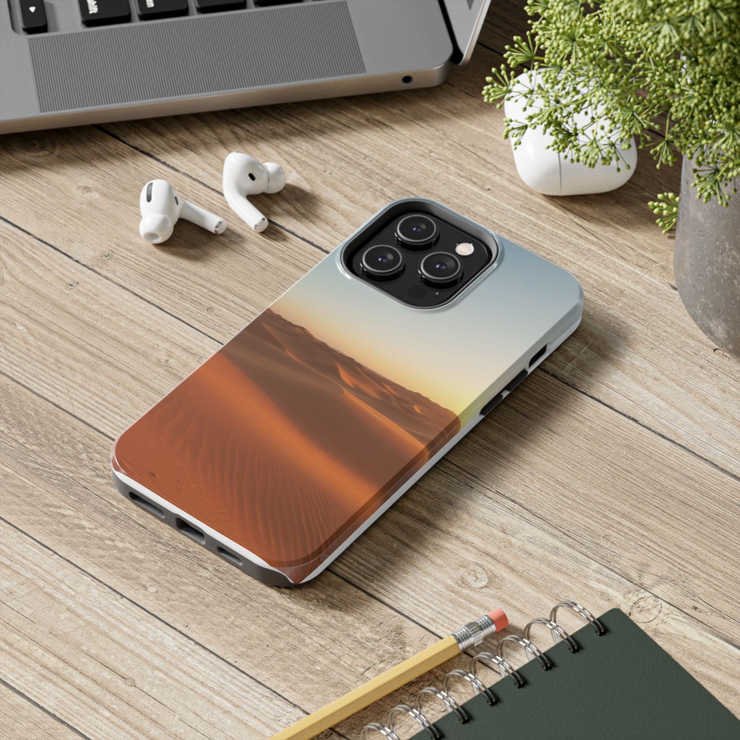 Desert Sunset Tough Phone Case - Durable Protection with Scenic Desert Design