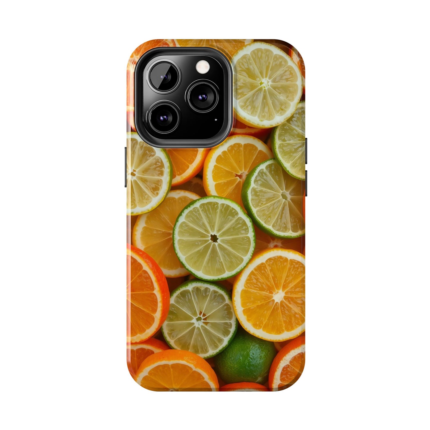 Citrus Slice Tough Phone Case – Vibrant Fruit Design for Summer Fun