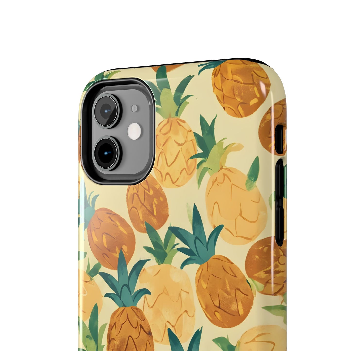 Pineapple Paradise Tough Phone Case - Durable and Stylish for Summer Vibes - for iPhone