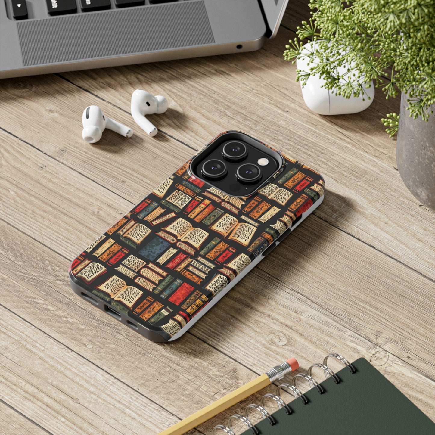 Book Lover Tough Phone Cases - Durable Protective Cases for Literature Fans