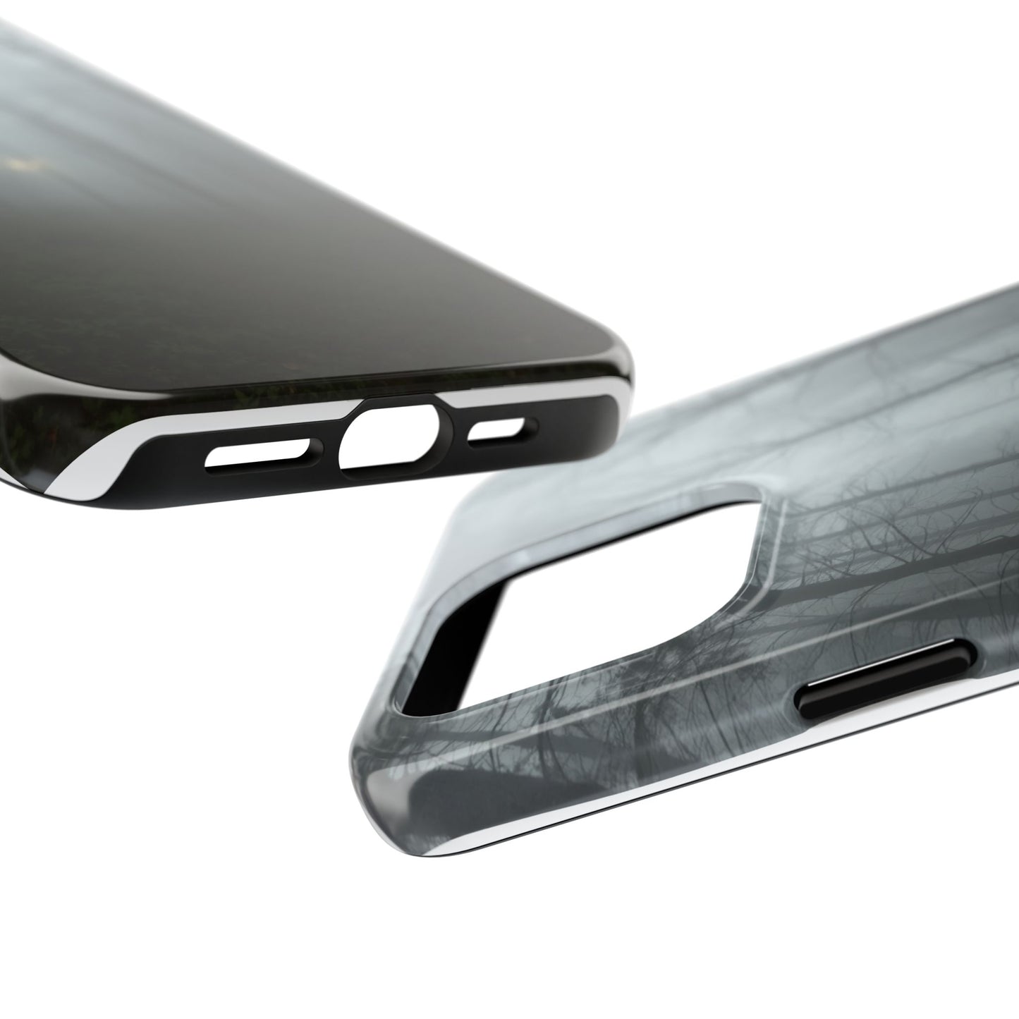 Foggy Forest Tough Phone Case - Durable & Stylish Protection