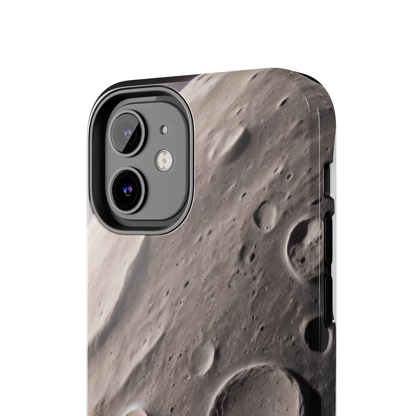 Celestial Moon Surface Tough Phone Case | Durable Space-Themed Design - for iPhone