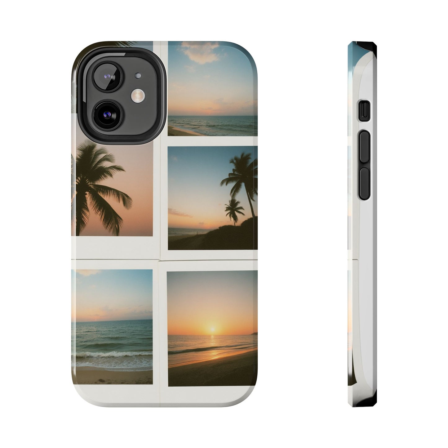 Tropical Sunset Tough Phone Case - Beach Vibes for Summer Adventures