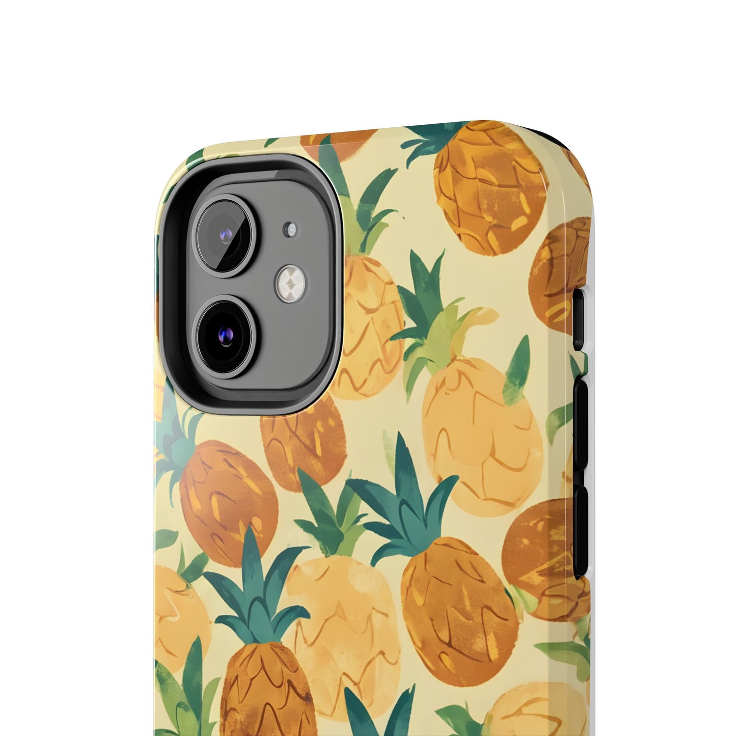 Pineapple Paradise Tough Phone Case - Durable and Stylish for Summer Vibes - for iPhone