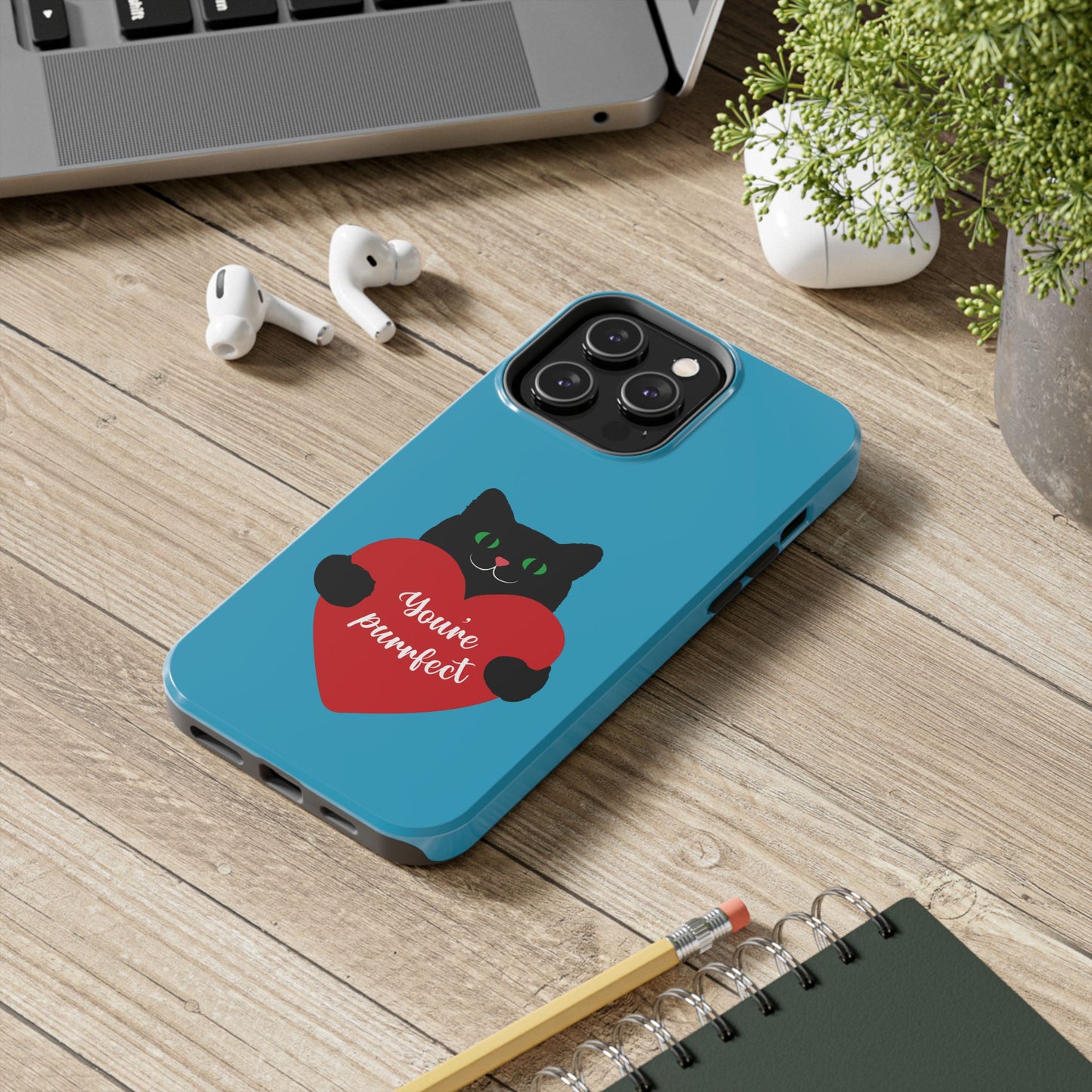 You're Purrfect Cat Phone Case - Tough & Stylish Pet Lover Accessory - for iPhone