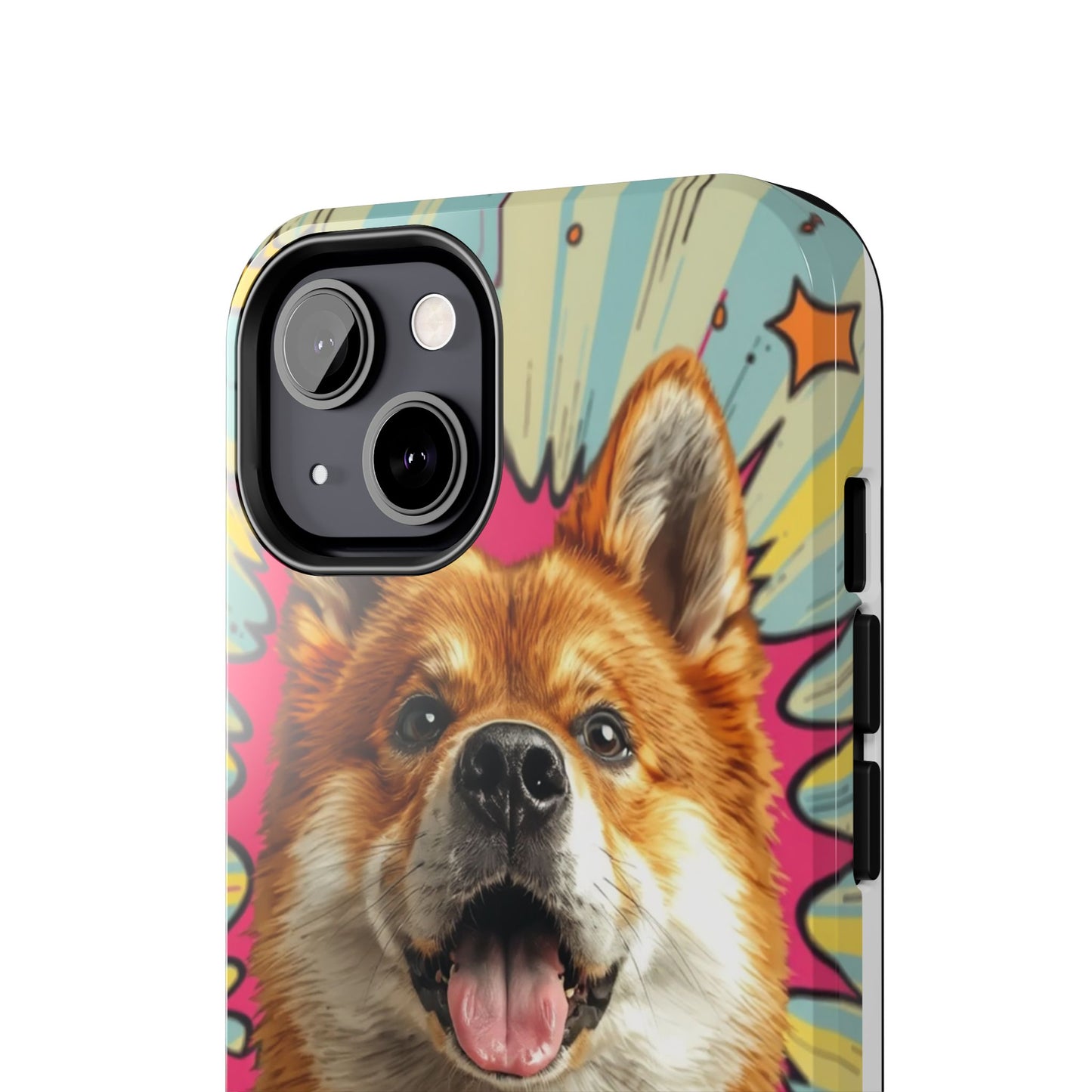 Playful Dog Tough Phone Case - Durable & Stylish Pet Lover Gift