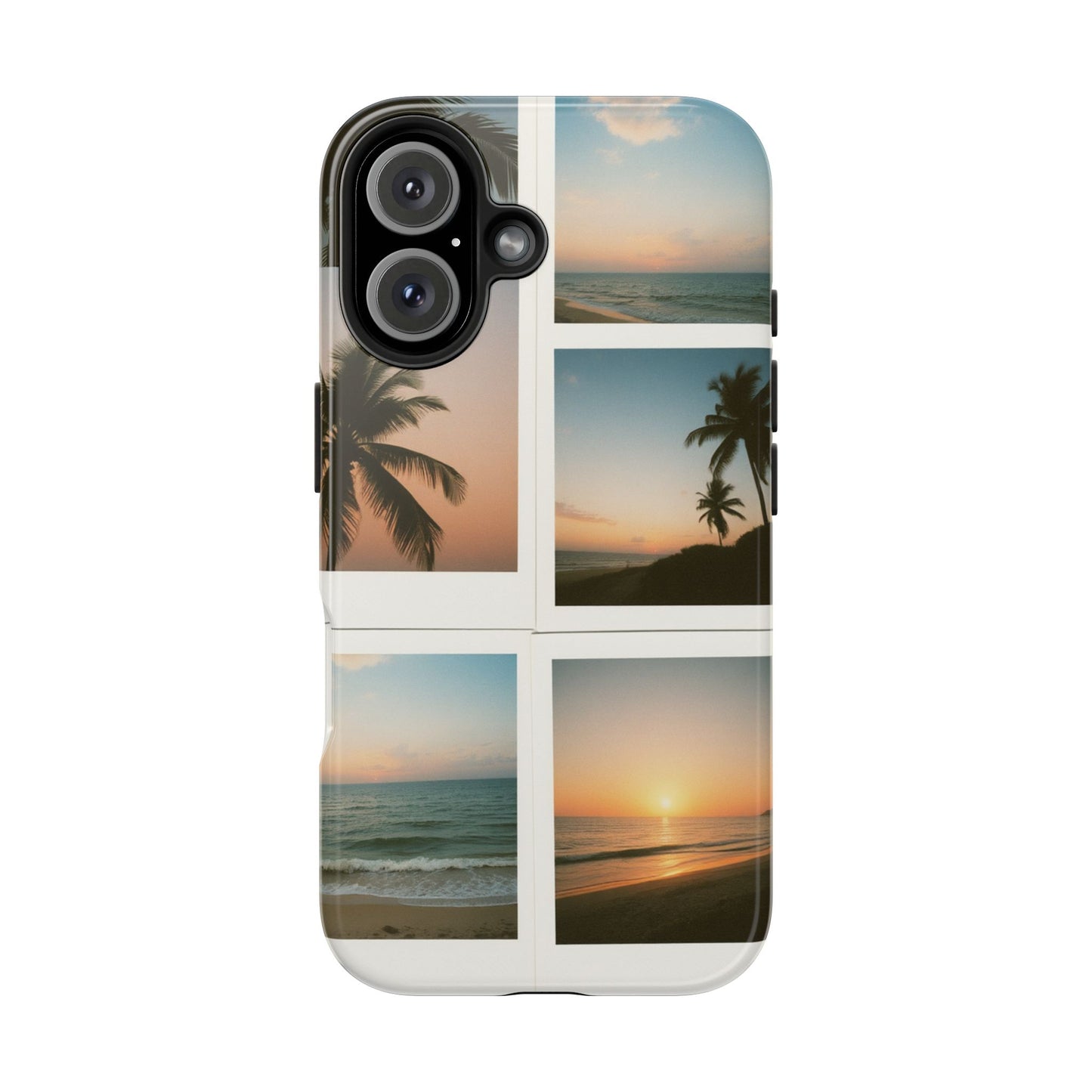 Tropical Sunset Tough Phone Case - Beach Vibes for Summer Adventures