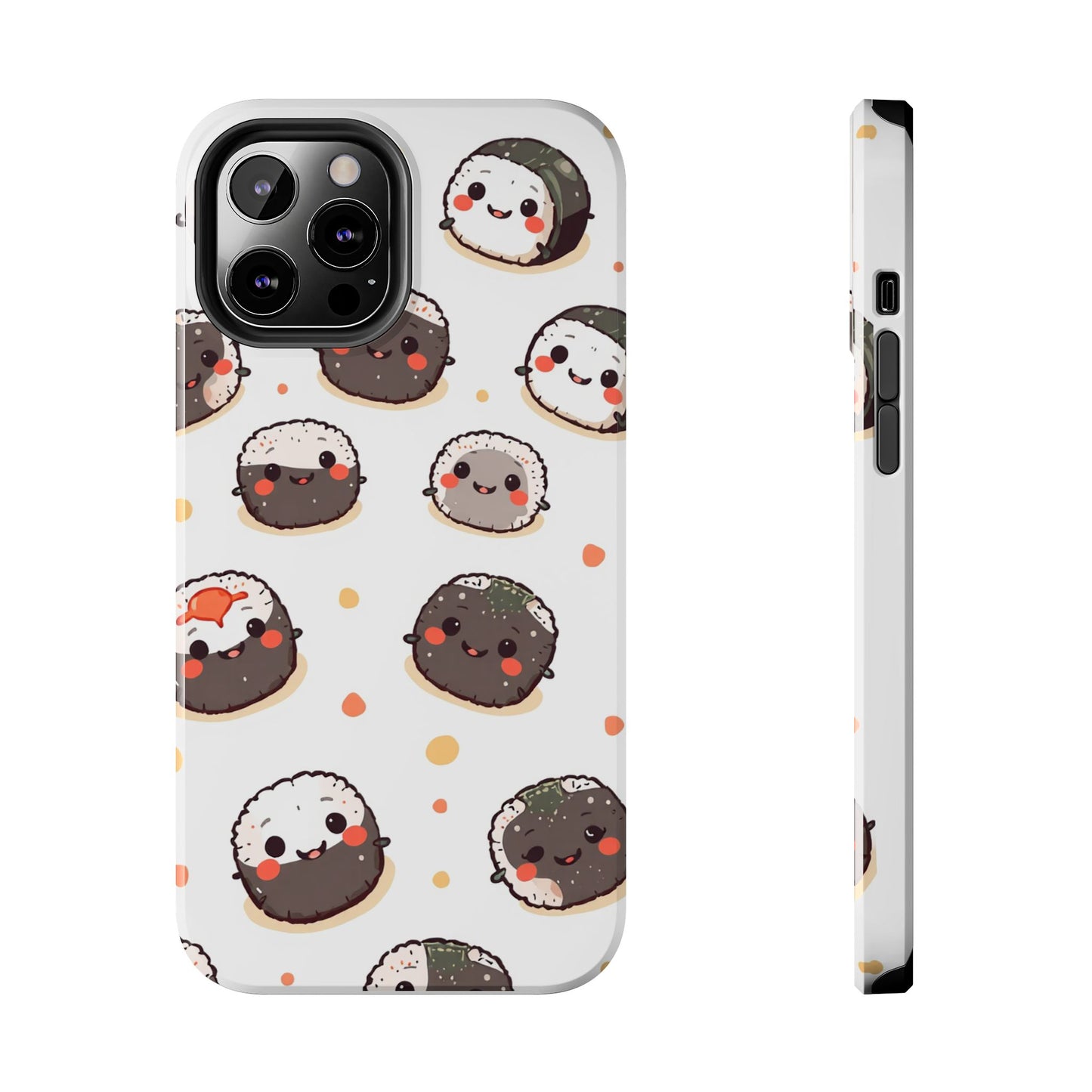Cute Sushi Tough Phone Case - Kawaii Design for Food Lovers