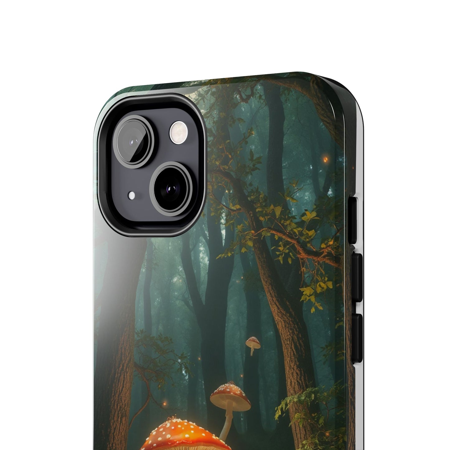 Whimsical Mushroom Tough Phone Case - Forest Fantasy Design