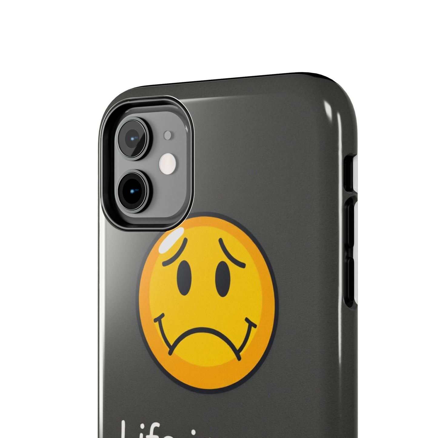 Life is Pain Tough Phone Case - Trendy Design for Smartphone Protection